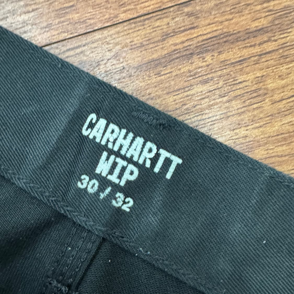 30 칼하트 WIP 블랙 심플 팬츠  상품이미지6