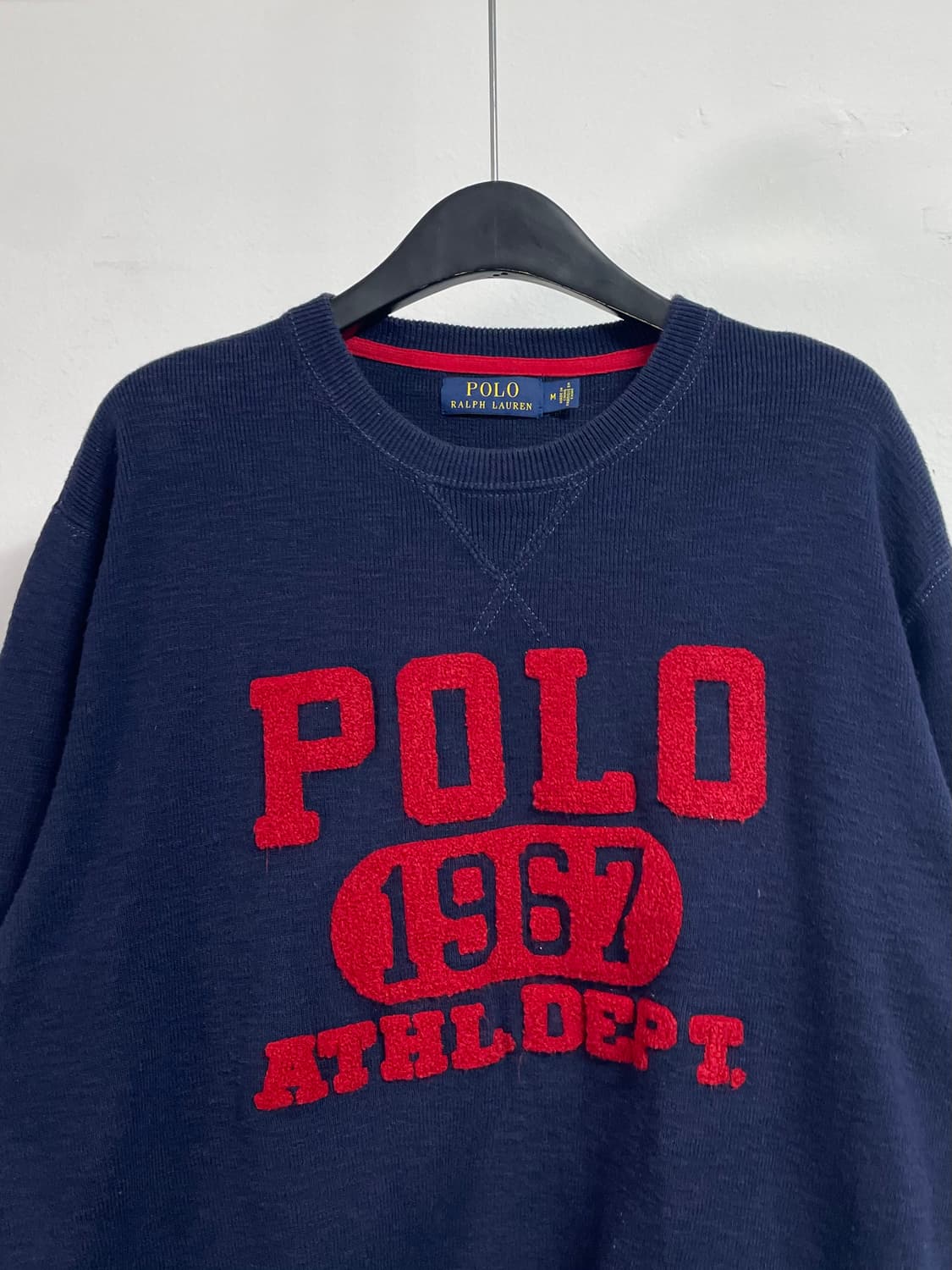 폴로 랄프로렌 아치로고 니트 맨투맨(on.597) 상품이미지2