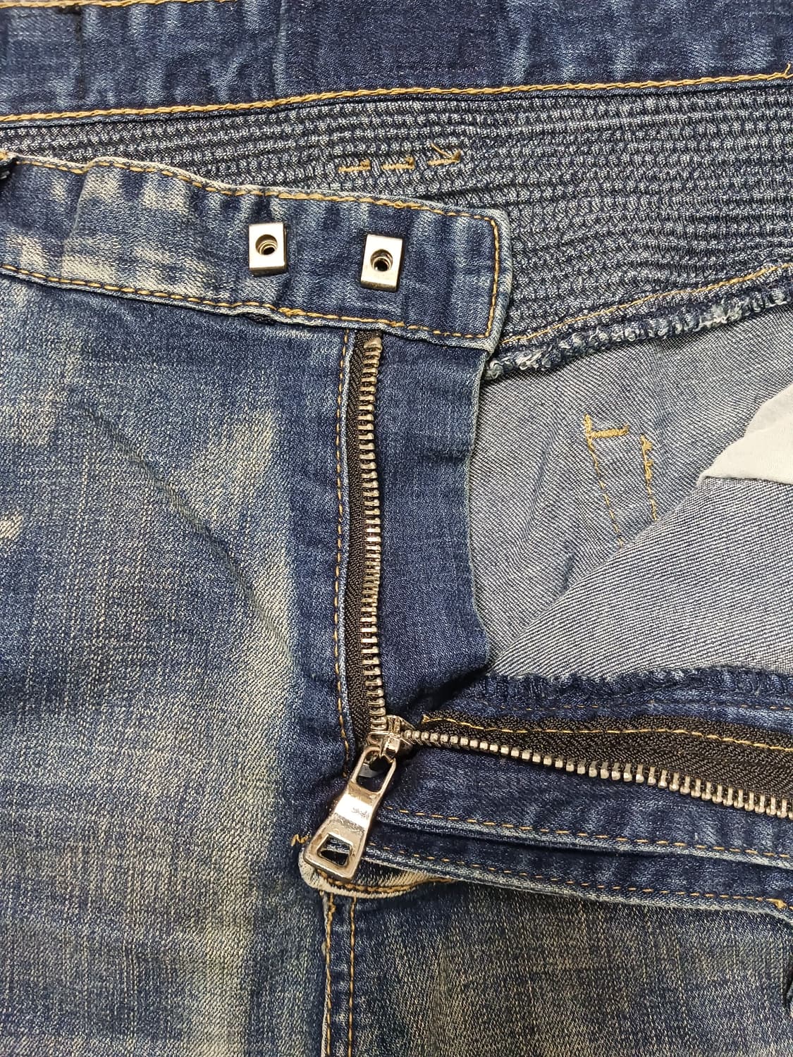 [36] 발망 진청워싱 바이커진 청바지 상품이미지6