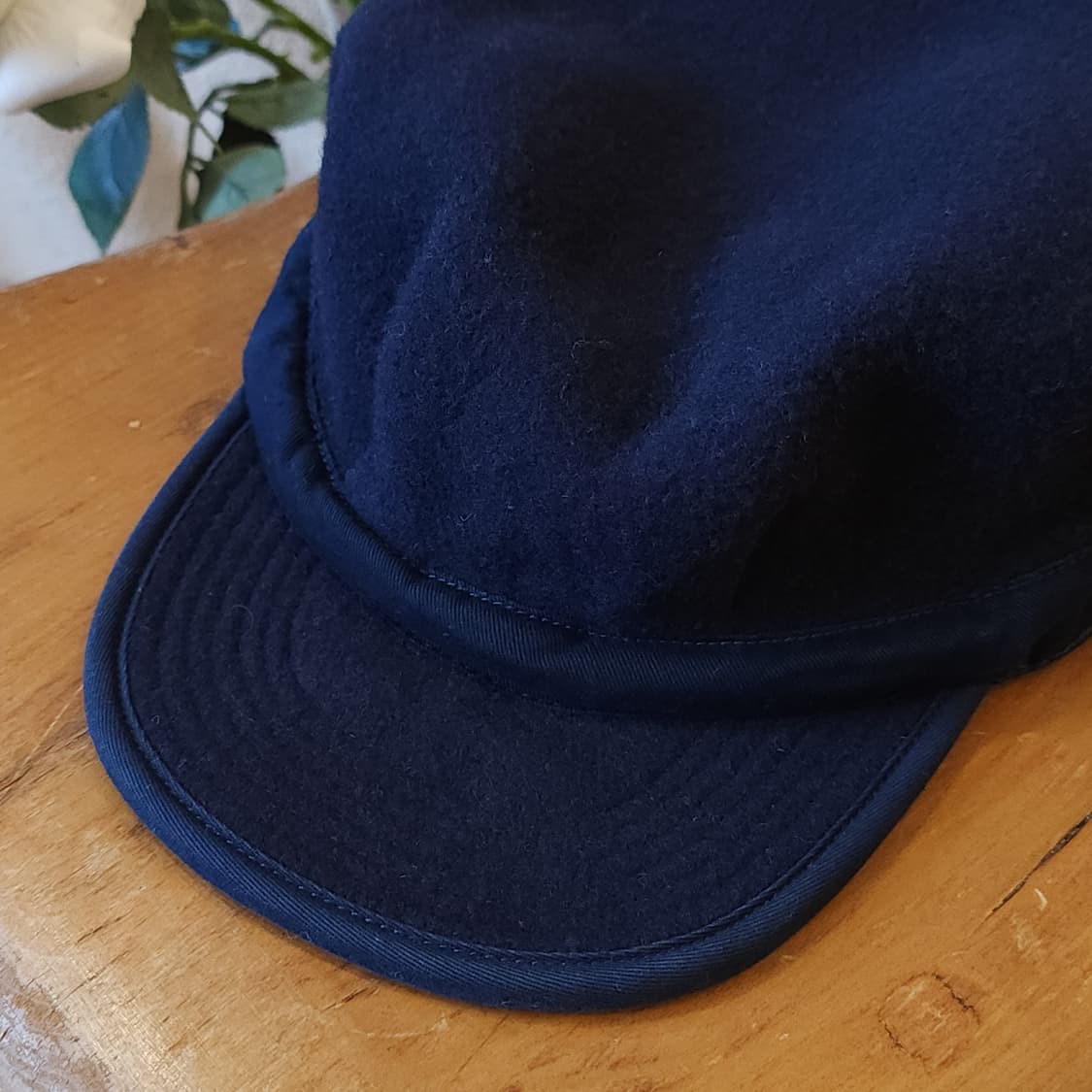 폴로 모자 데님앤서플라이 밀리터리 모자 울 캡모자 뉴스보이 네이비 F 상품이미지9
