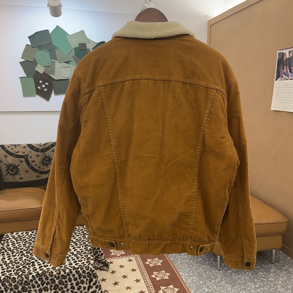 리바이스 양털 쉐르파 코듀로이 워크 자켓 L C09417 상품이미지4