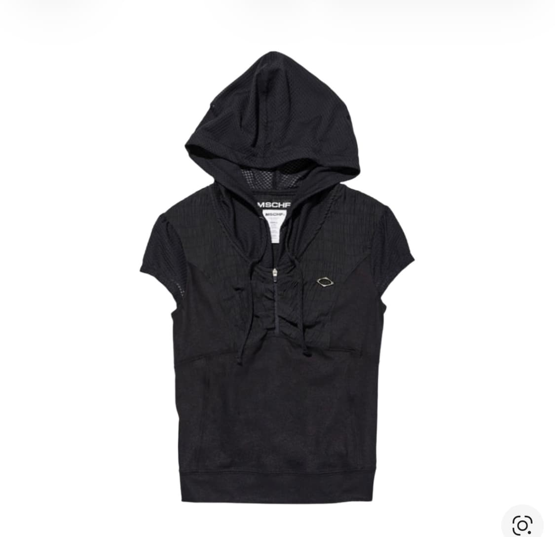 Mischief Hooded Track Zip Up Black 상품이미지1
