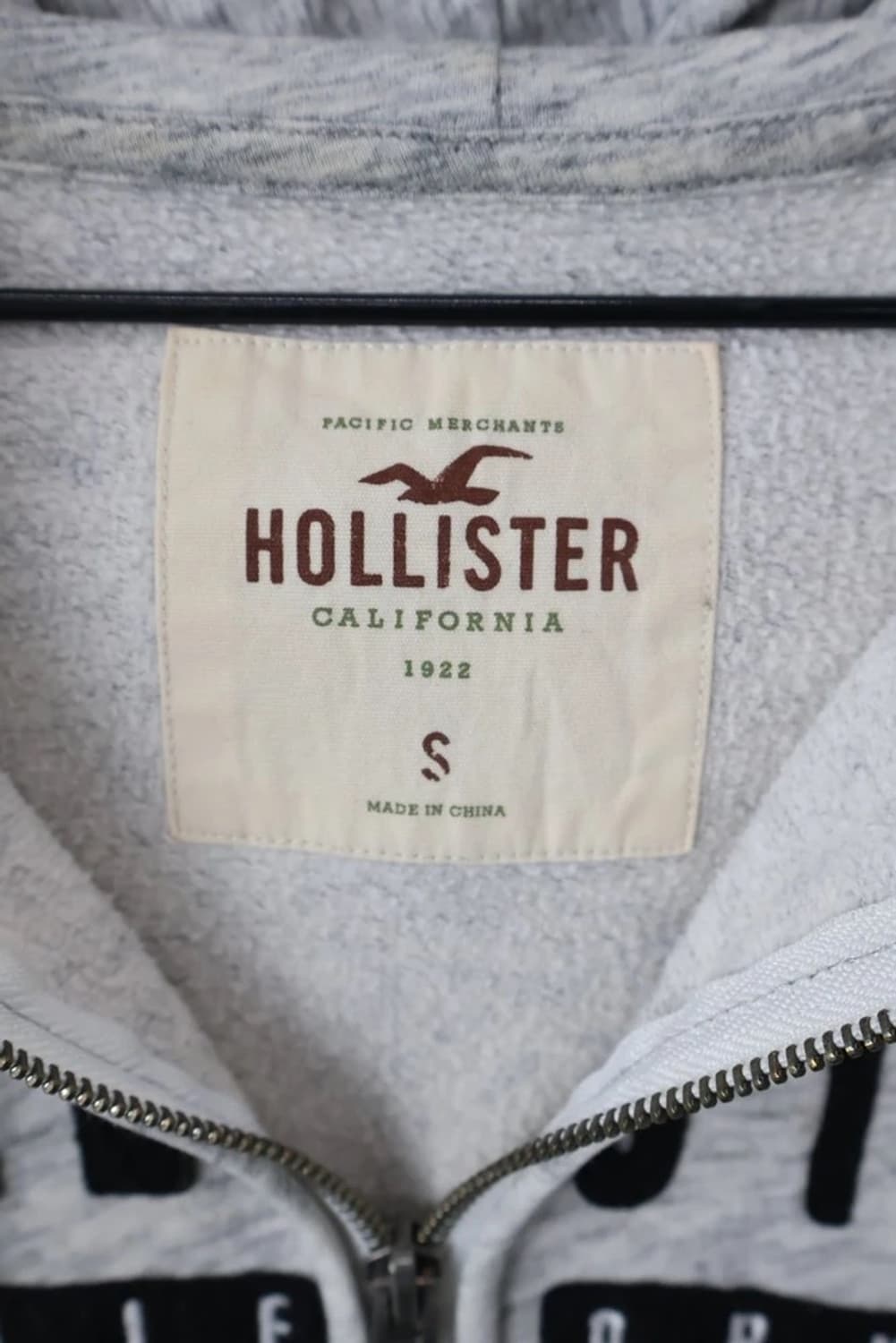 Hollister Logo Zip Hoodie 상품이미지5
