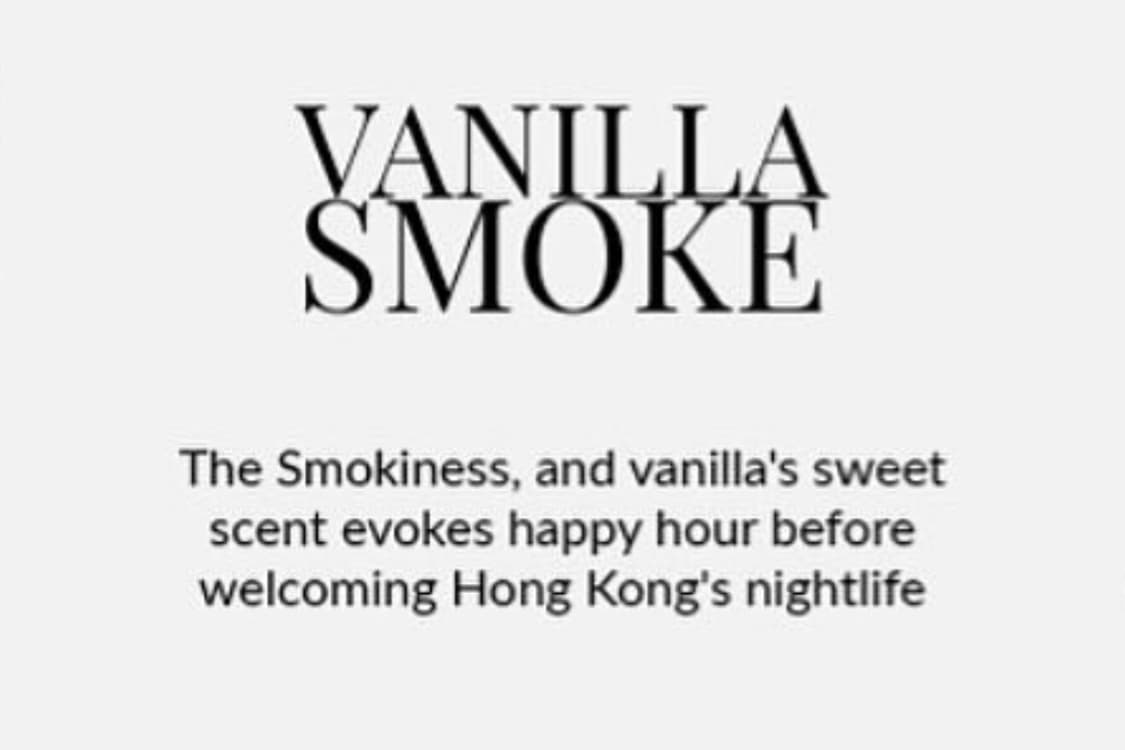 (새상품) 홍콩 로컬 향수 ARCHI Vanilla Smoke 30ml 상품이미지2