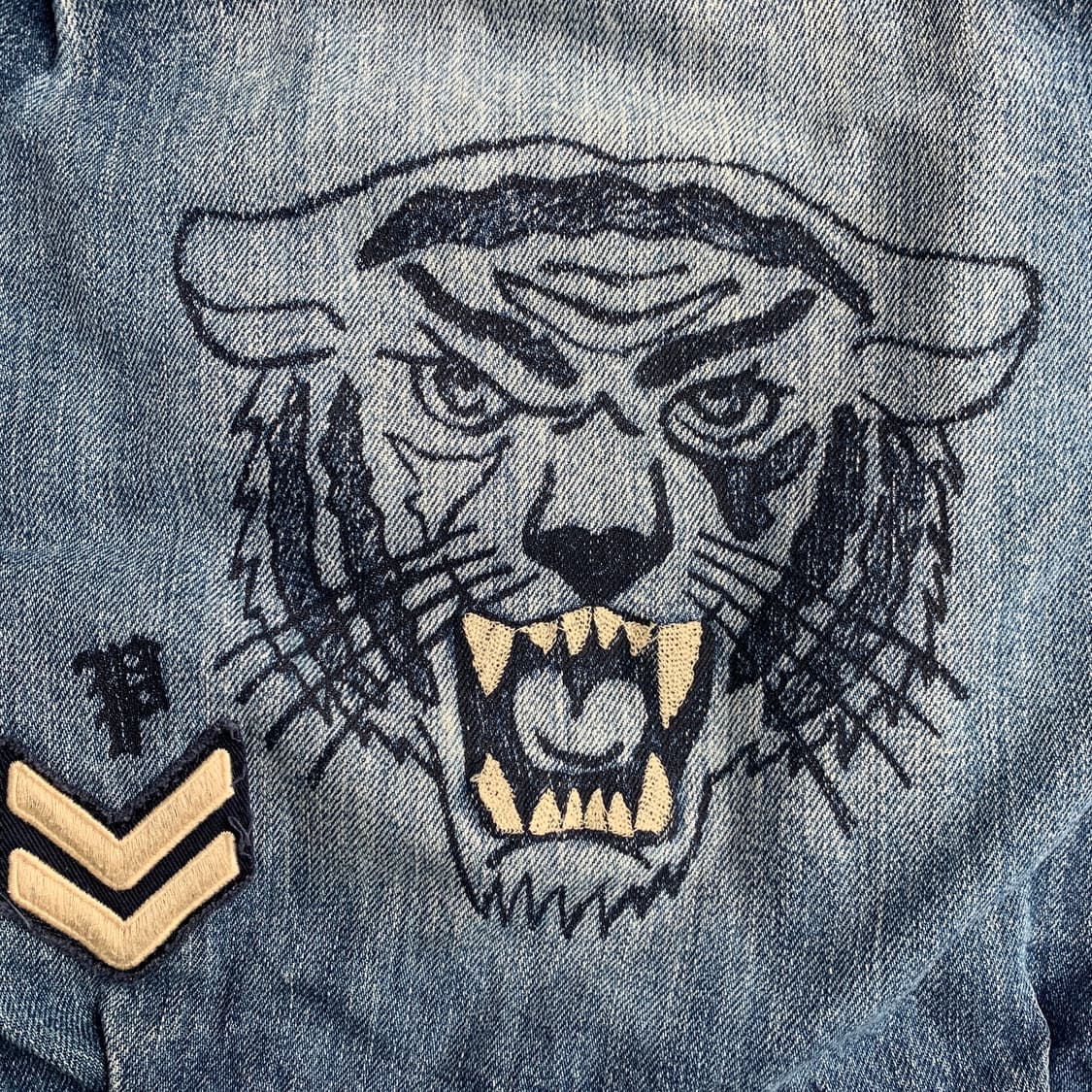 폴로 랄프로렌 키즈 커스텀 빈티지 데님 자켓 1881 상품이미지6