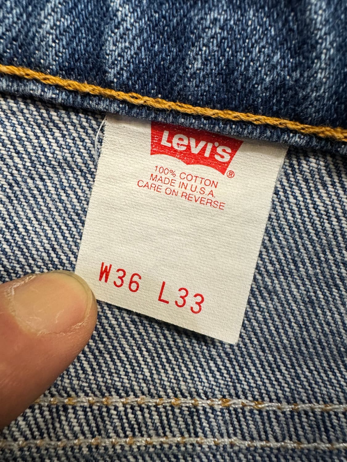 90s 리바이스 517 부츠컷 데님팬츠 상품이미지5