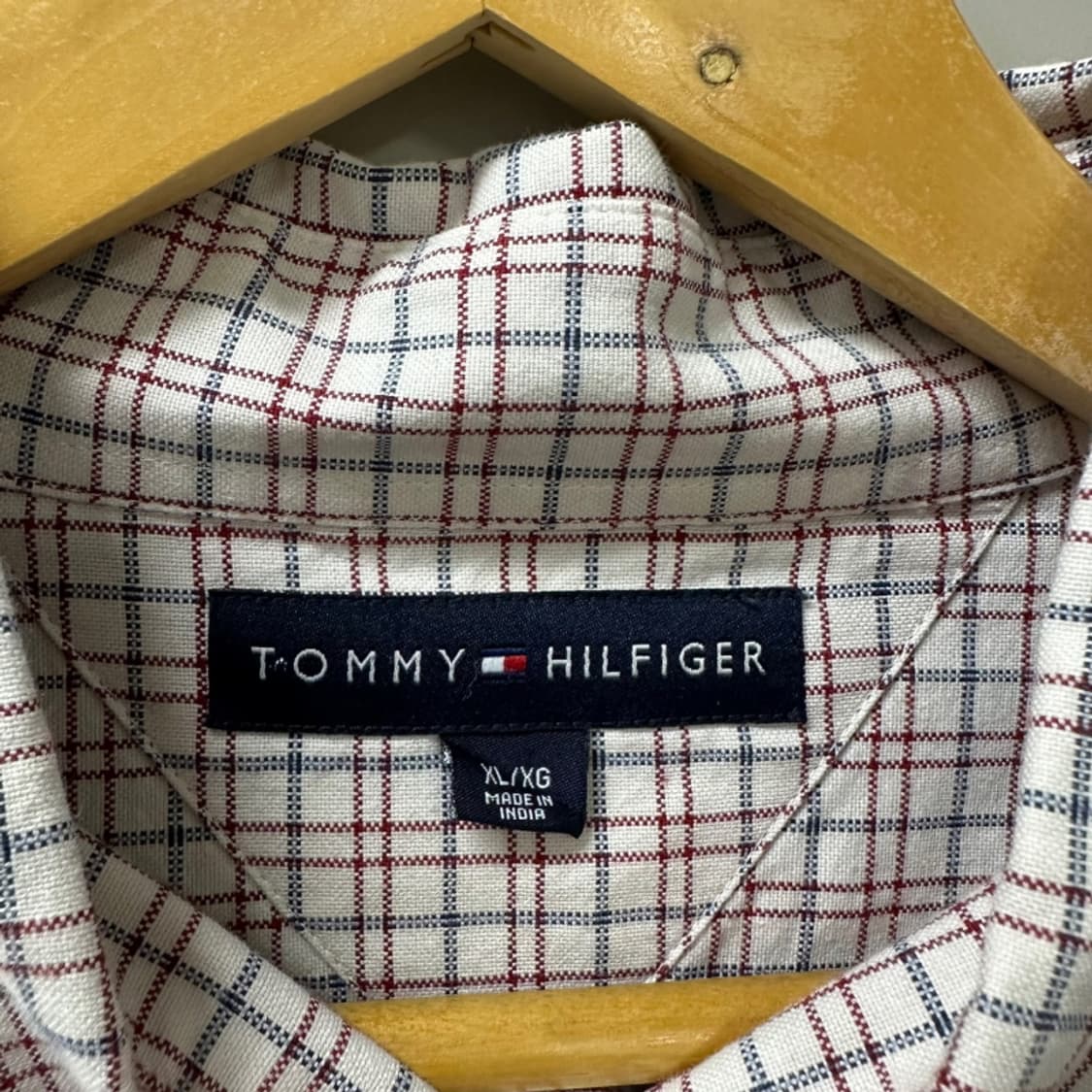 (2XL)타미체크셔츠-Y403 상품이미지2