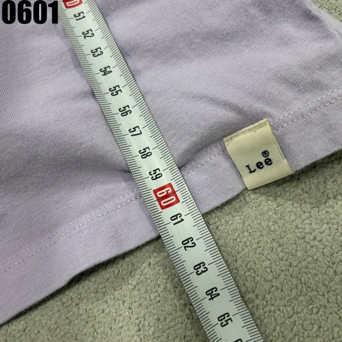 Lee 보라색 반팔 상품이미지5
