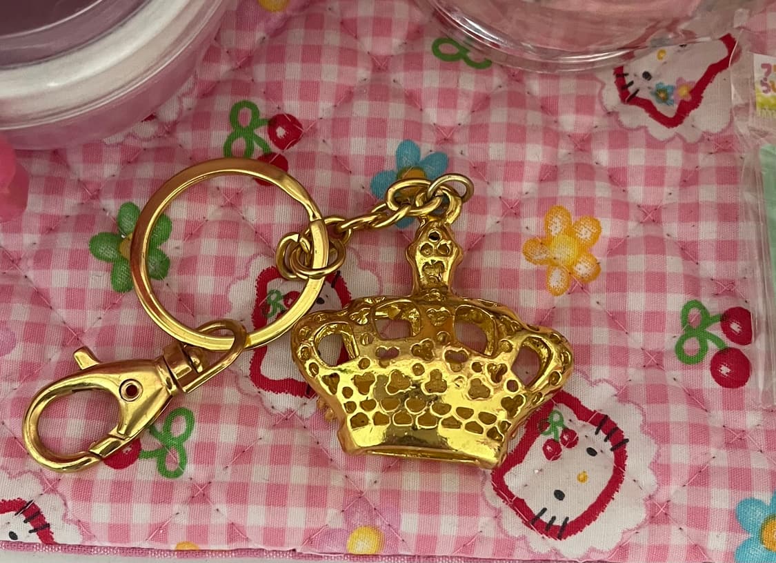 영국 왕관 크라운 빈티지 키링 스트랩 키체인 엔틱 고전 상품이미지2