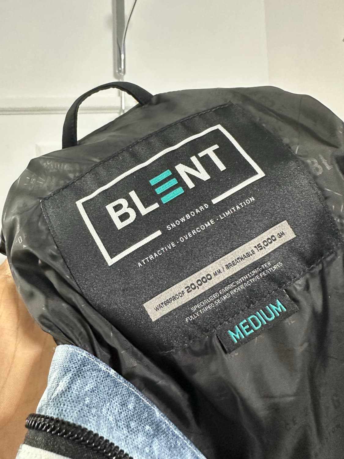 브렌트 BLENT 패턴 자켓 상품이미지3