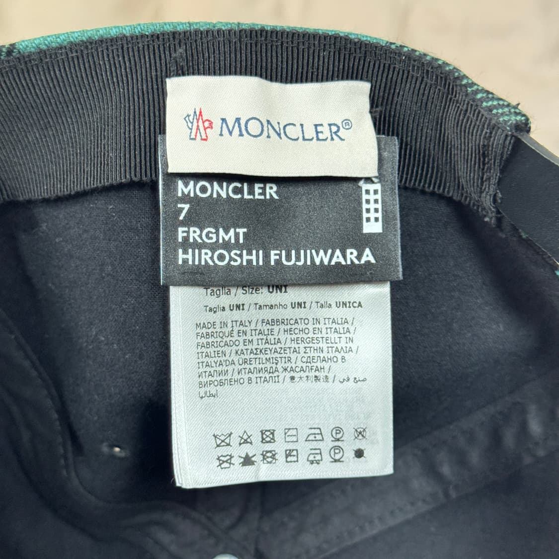 (OS) 몽클레어 프라그먼트 베이스볼캡 상품이미지4