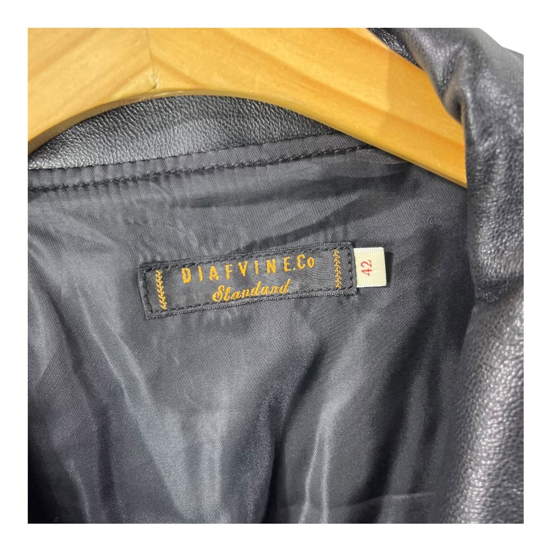 [DIAFVINE] 디아프바인 싱글 램스킨 자켓 상품이미지5