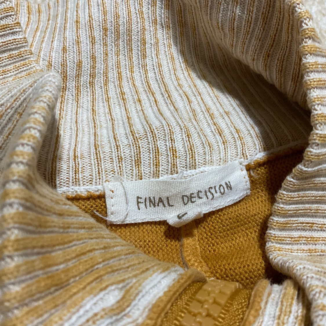 final decison 면 집업 와투케 일본 빈티지 y2k 모리 상품이미지4