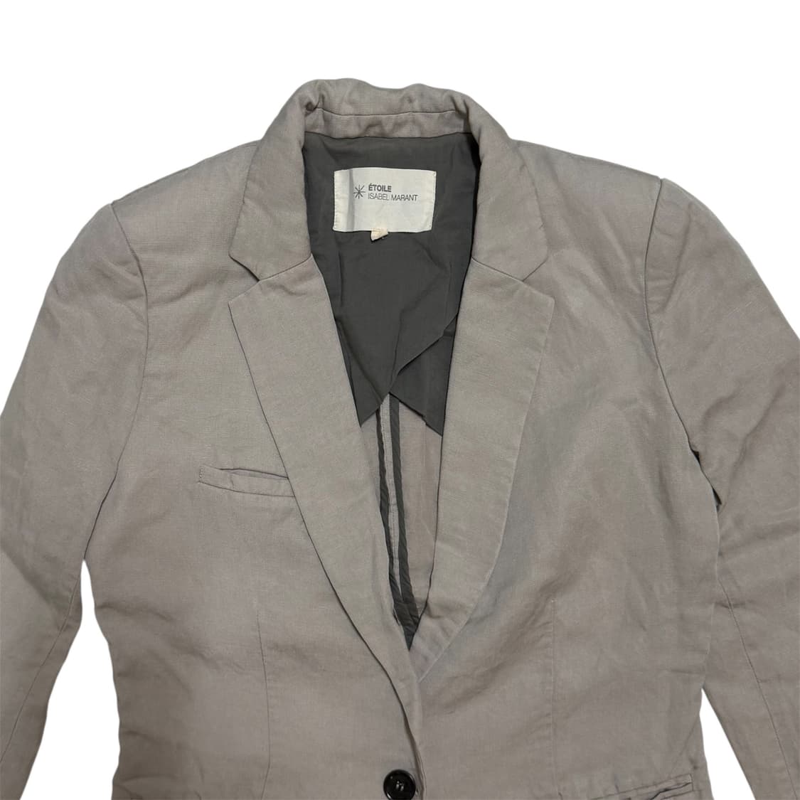 10s 이자벨마랑 린넨 테일러드 싱글 자켓 상품이미지4