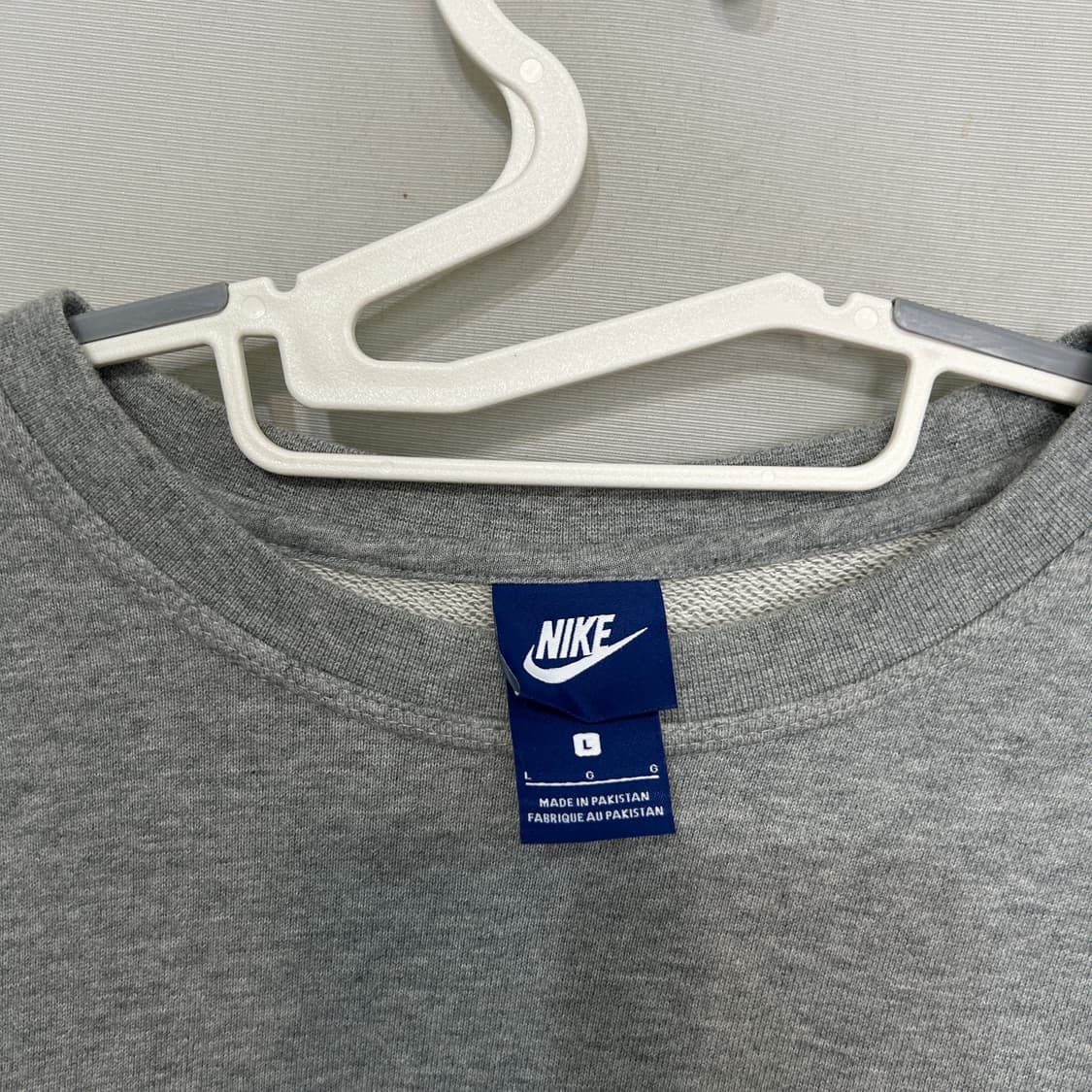 나이키 남성 맨투맨 L 그레이 상품이미지2