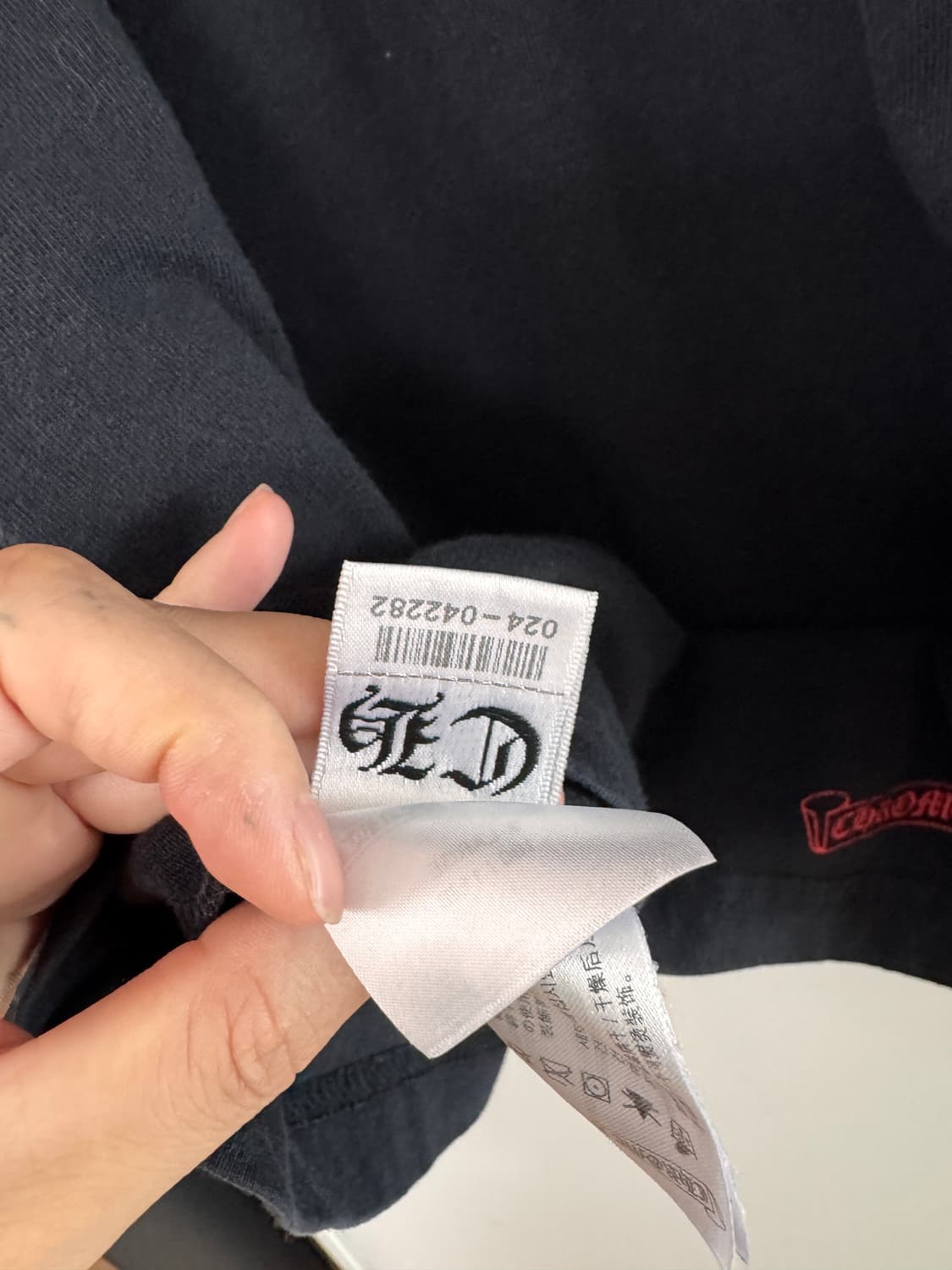 크롬하츠 매티보이 롱슬리브 xl 상품이미지6