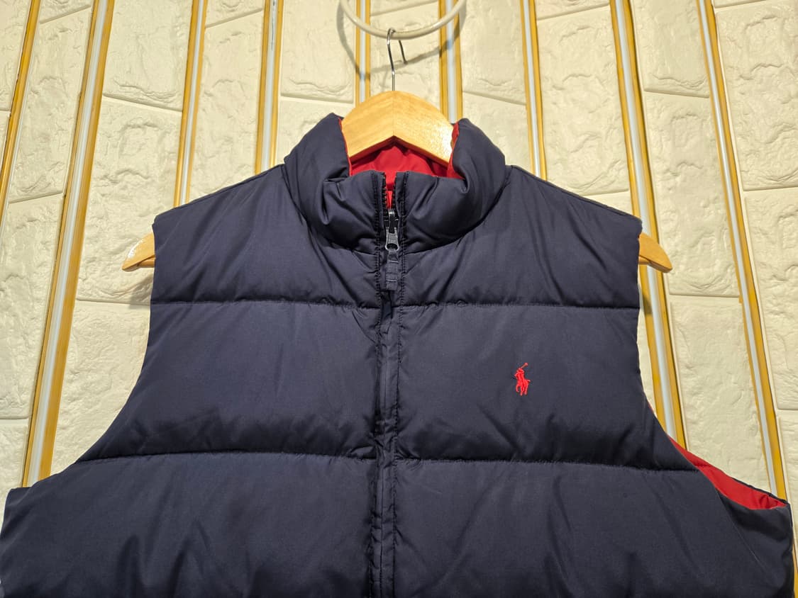 폴로랄프로렌 리버시블 양면 패딩조끼 주니어라인 성인 L 상품이미지3