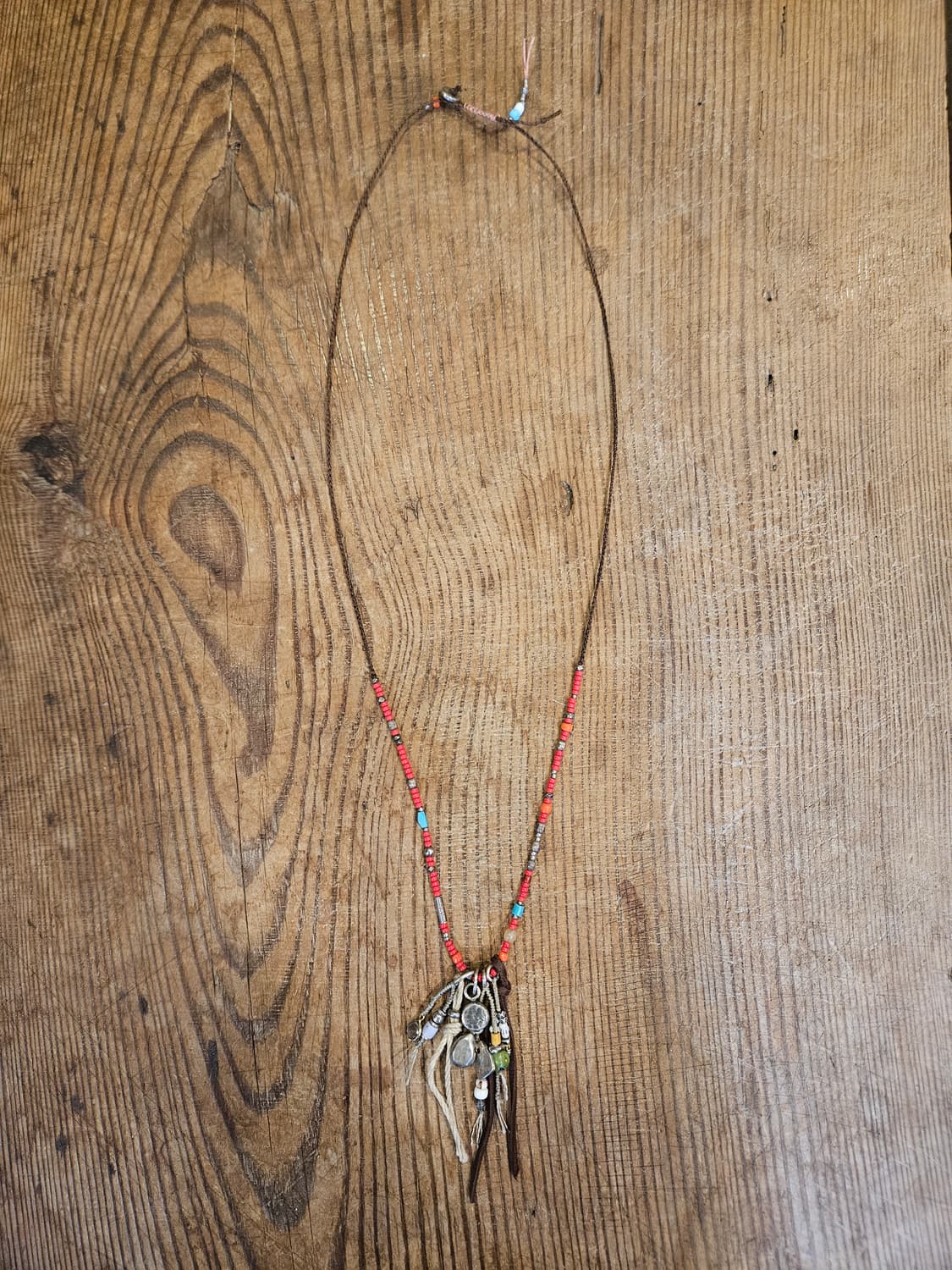 빈티지 스털링 실버 빈티지 비즈 목걸이 상품이미지2