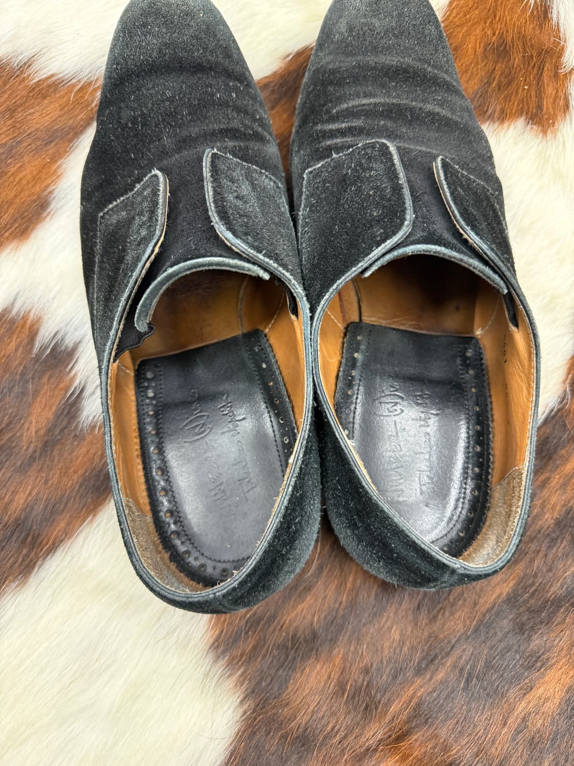 넘버나인 미야시타기 스웨이드 와이어리스 더비슈즈 상품이미지2