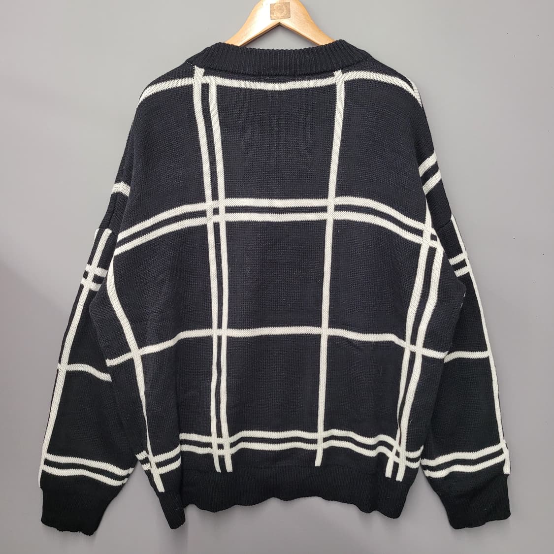 Significant 체크 오버핏 가디건 상품이미지2