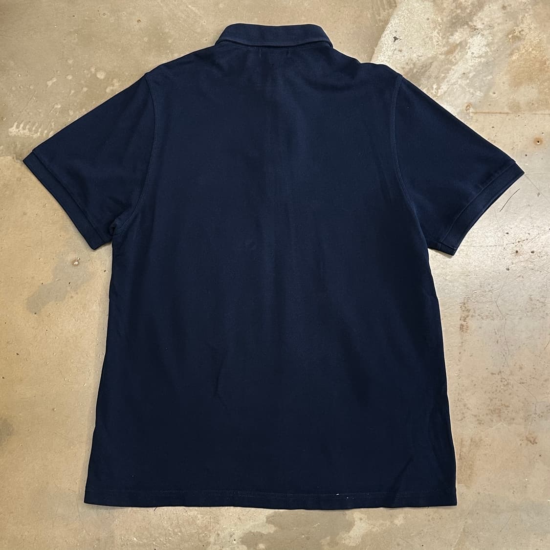 XL 버버리 네이비 카라 반팔 티셔츠 상품이미지3