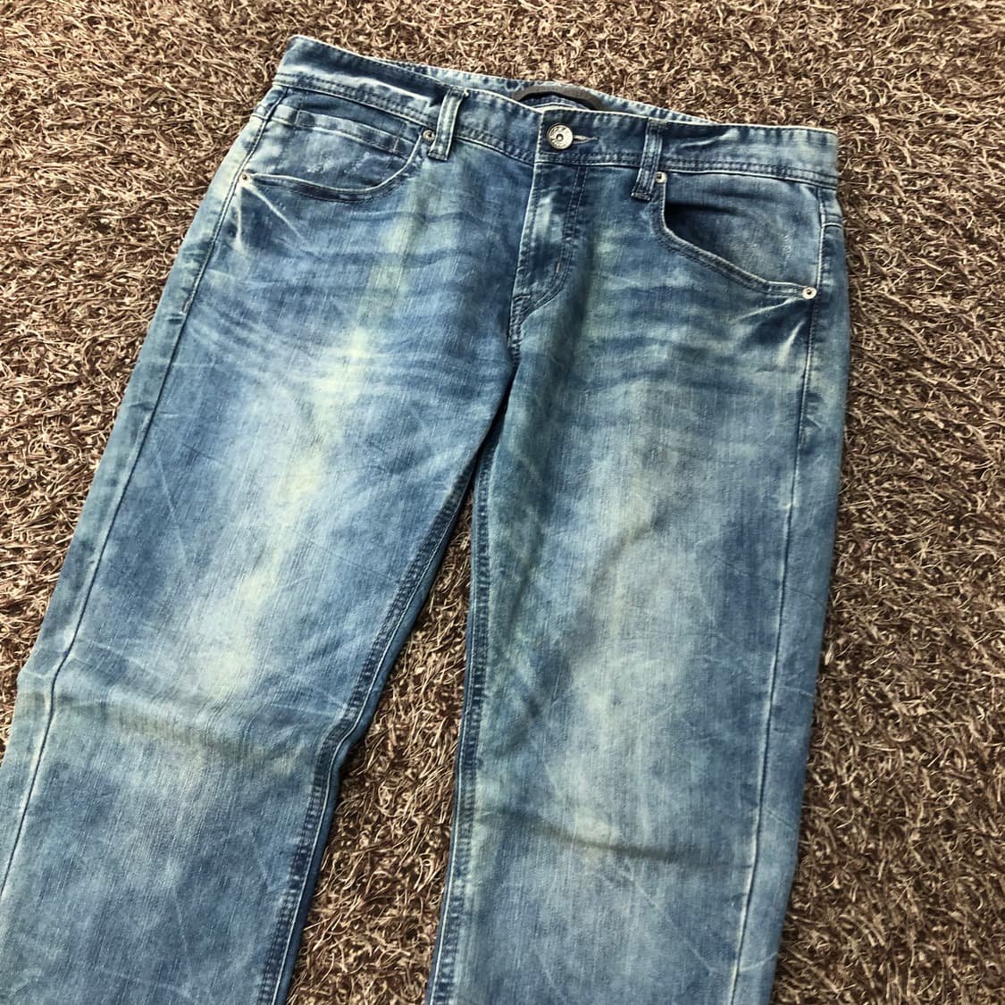 버커루 워싱 데님 팬츠 상품이미지2