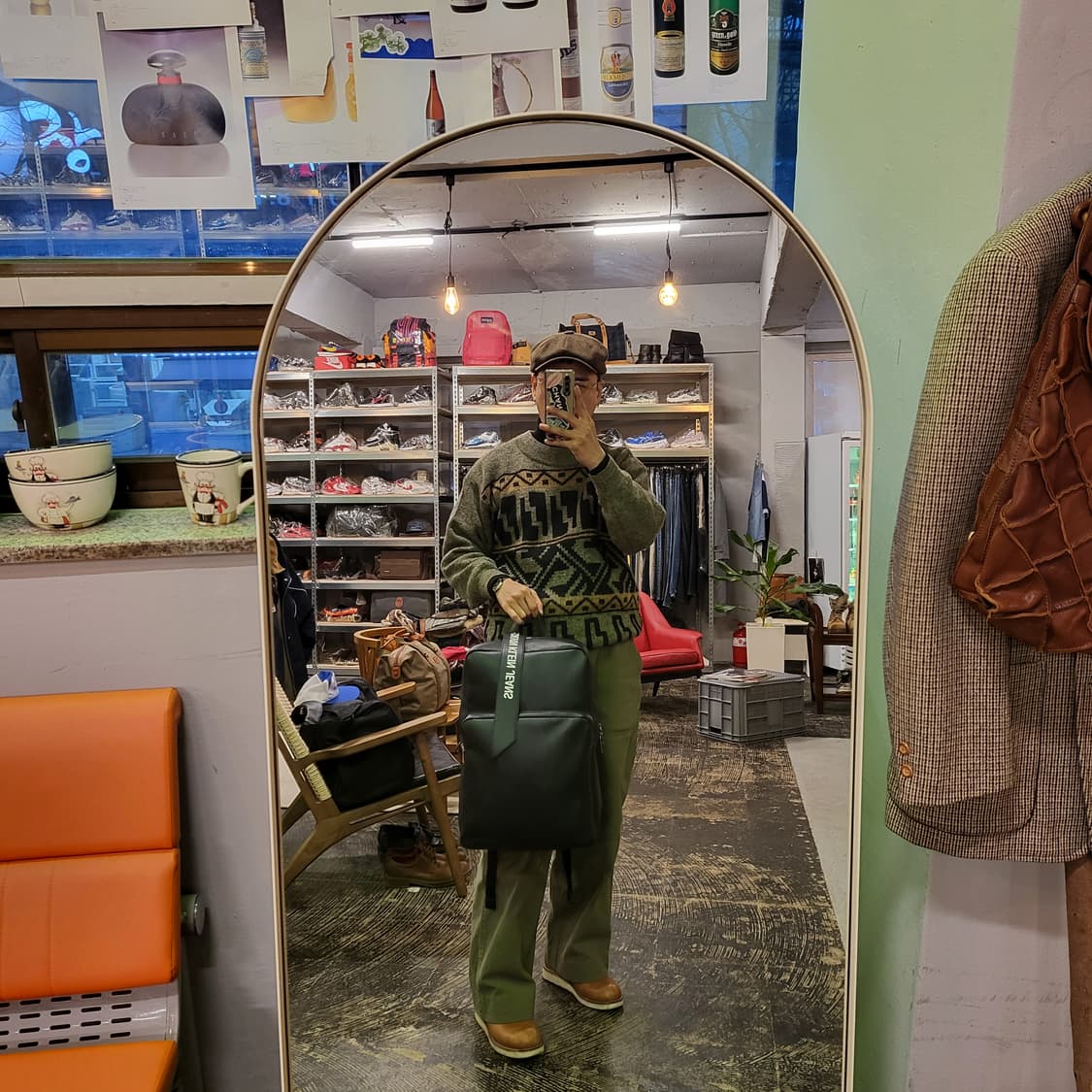 켈빈클라인 백팩 (페이크 레더) 상품이미지2