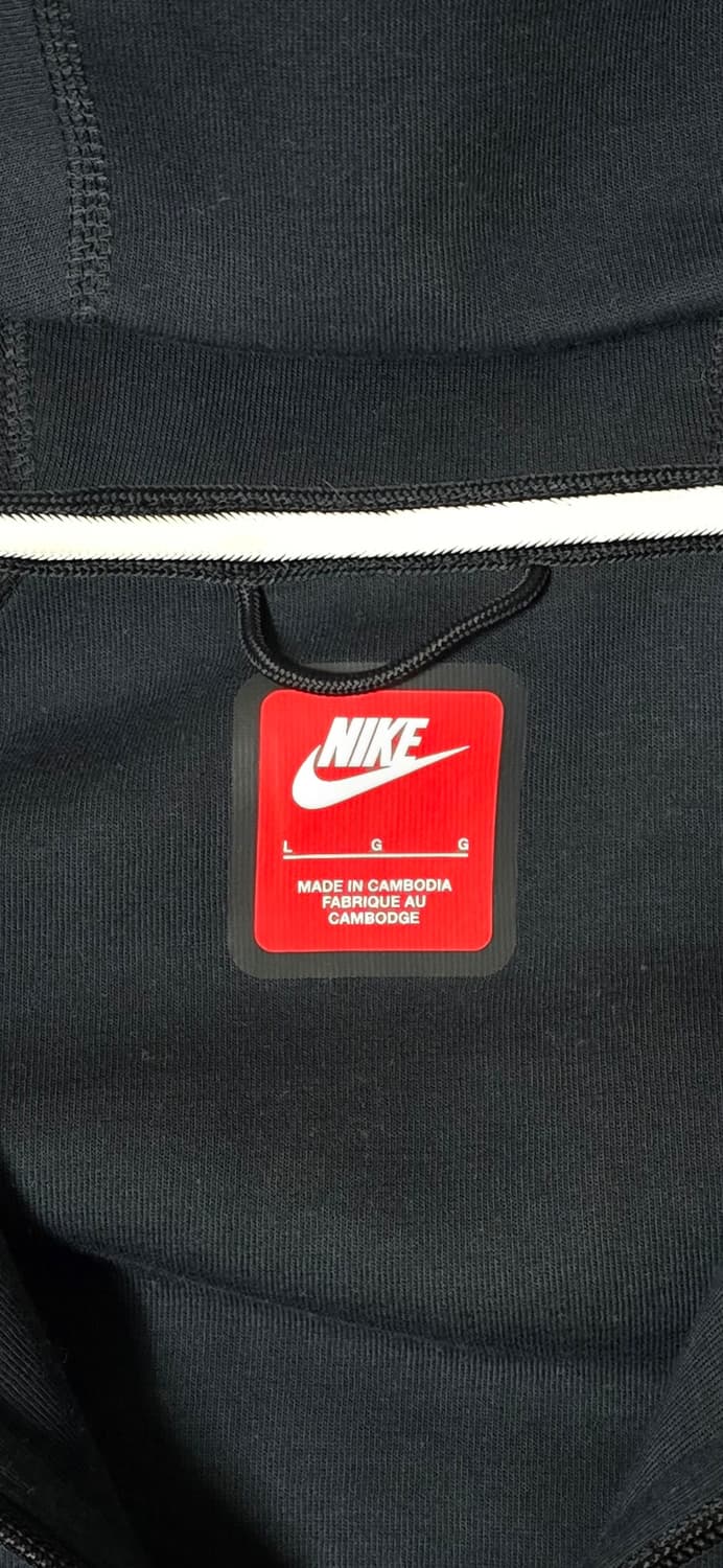 나이키 테크 플리스 후드집업 블랙 L 상품이미지3