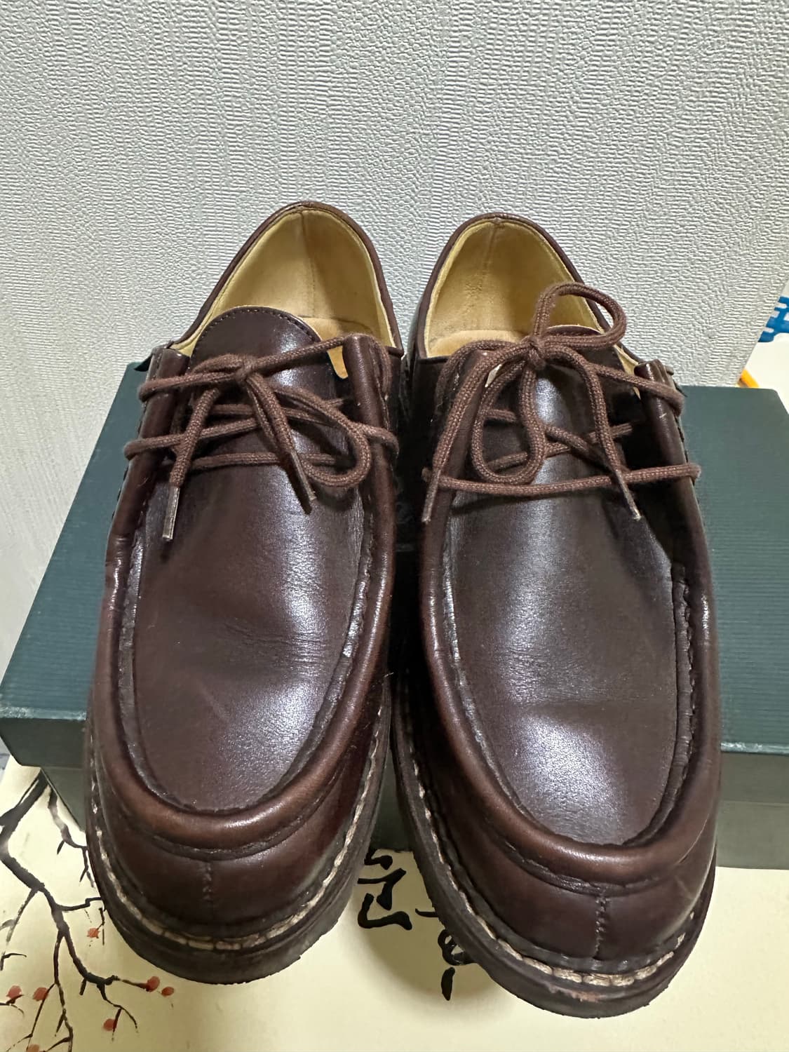 39.5) 파라부트 미카엘 브라운 카페 팝니다 상품이미지4