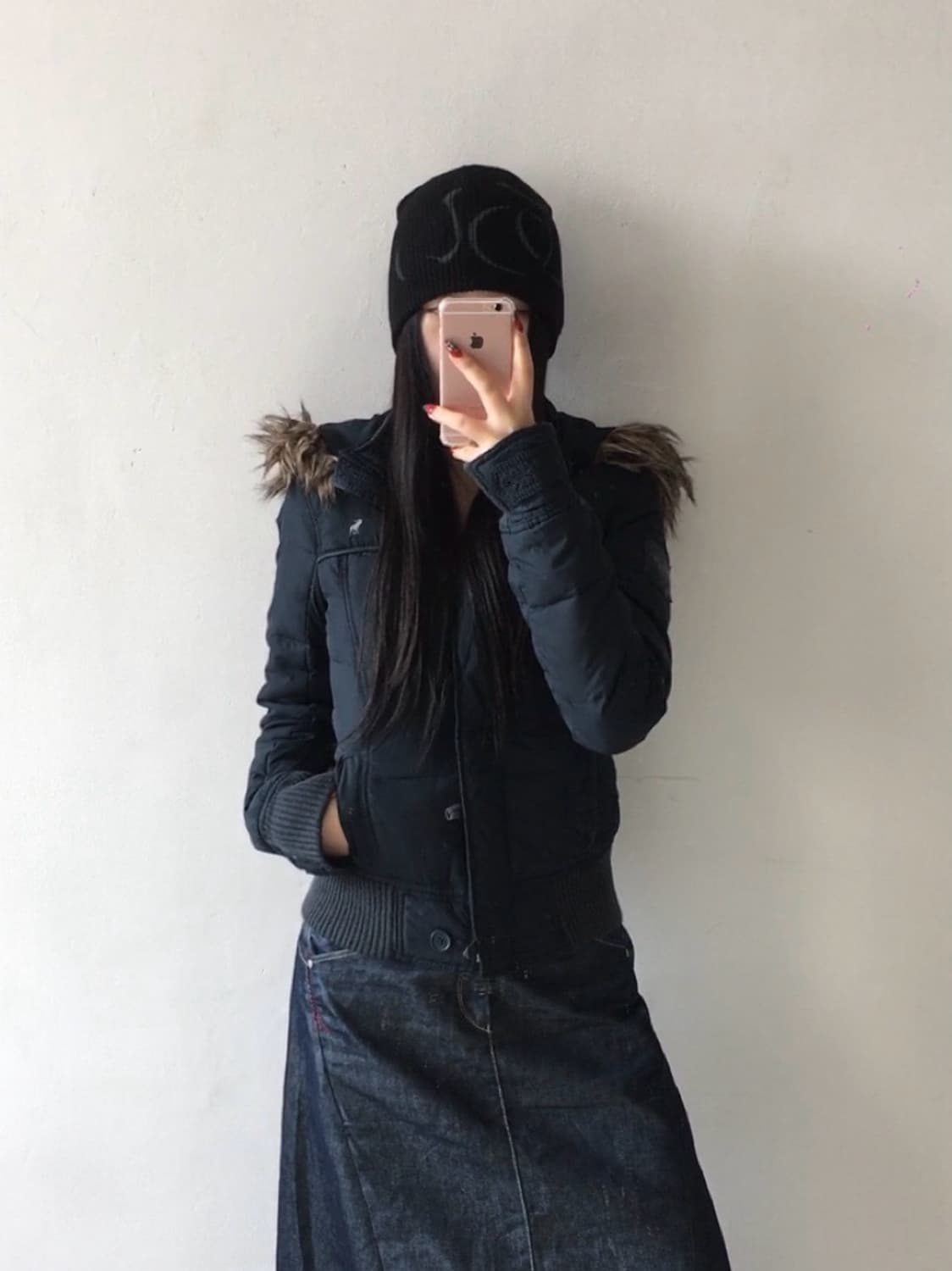 아베크롬비 퍼후드 다운자켓 상품이미지1