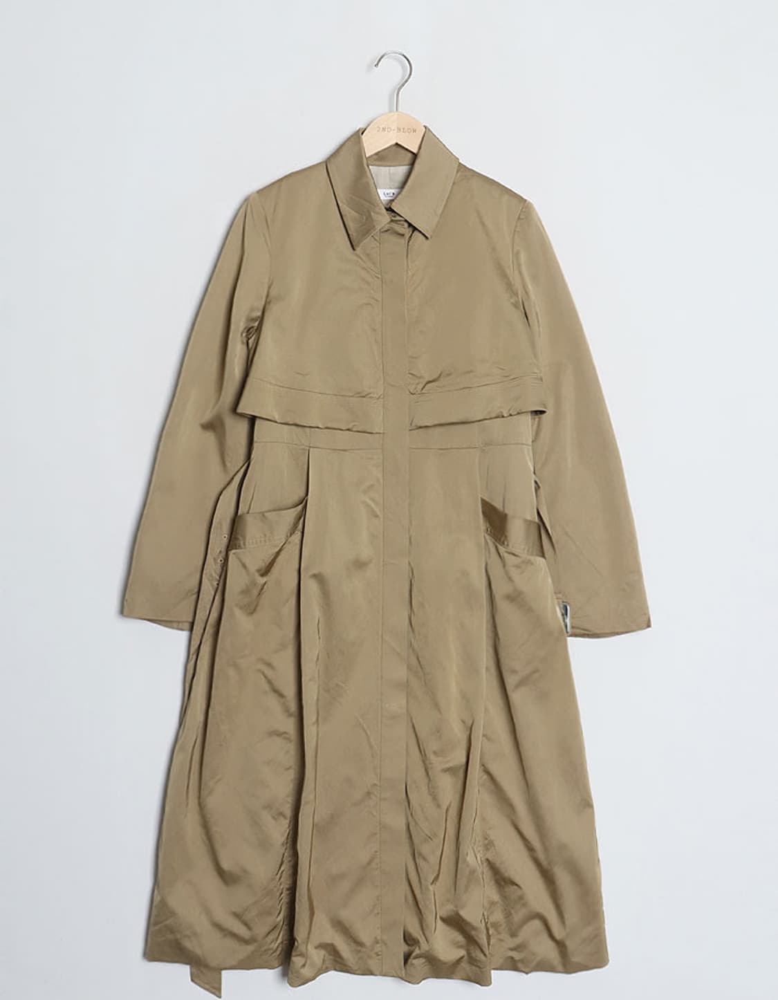 Lui's FEMME Satin Coat 상품이미지1