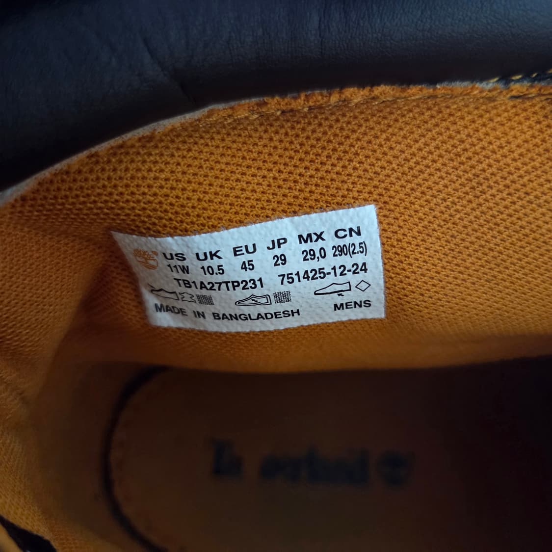 팀버랜드 레이스업 부츠 290 상품이미지5