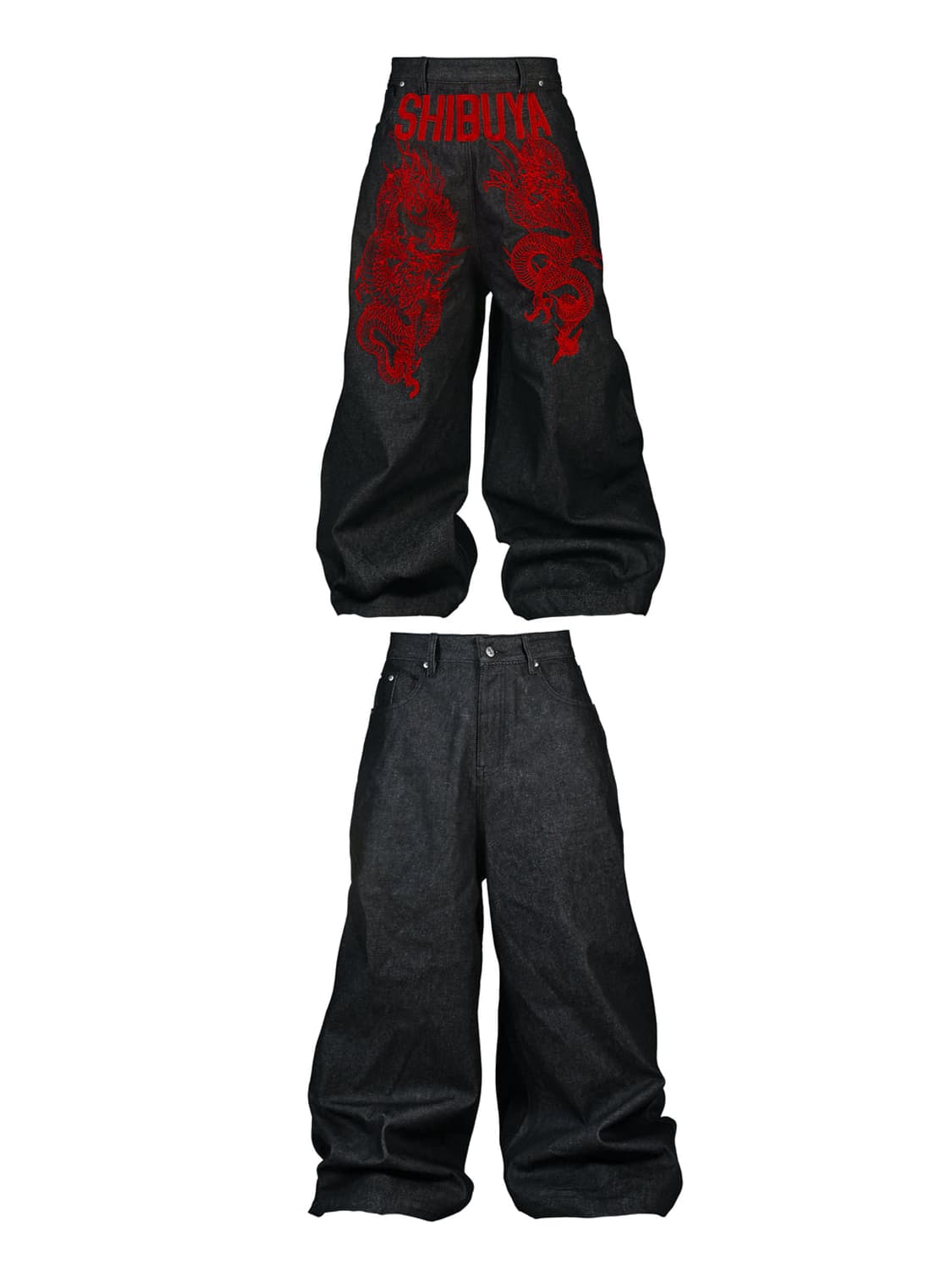 RYE CHASIN 시부야 엠버로이드 데님 상품이미지1