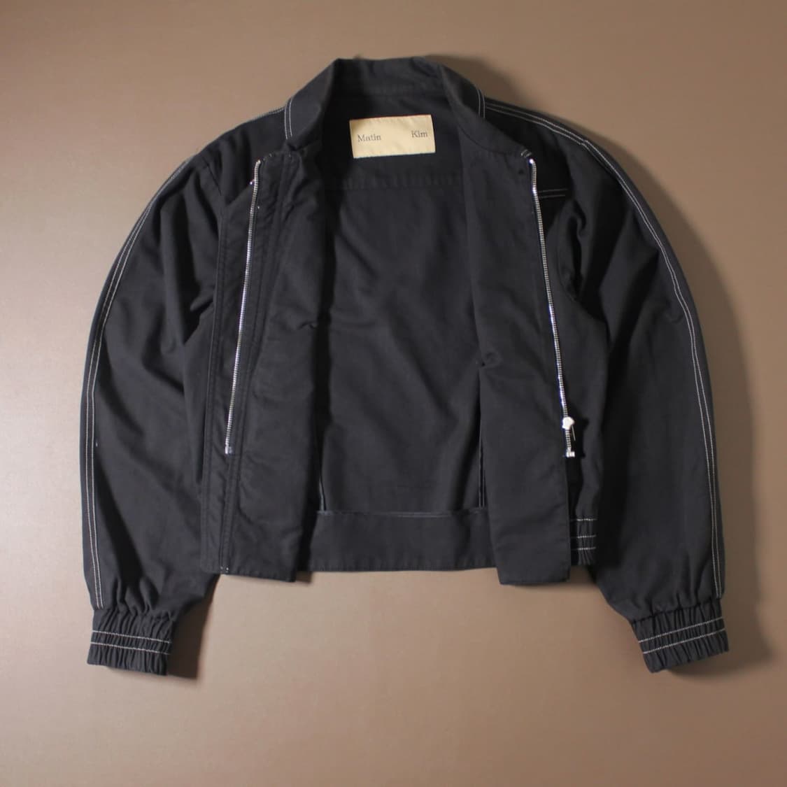 Matin Kim 마땡킴 미니멀 워크웨어 크롭 자켓 상품이미지3