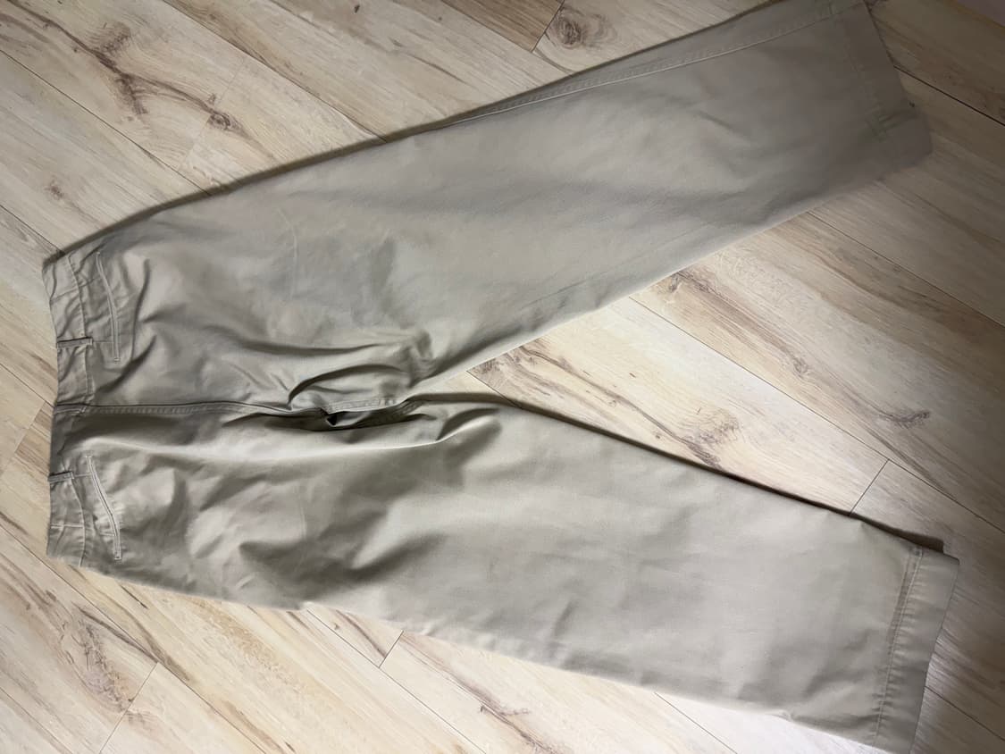 나나미카 와이드 치노 카키 34 상품이미지5