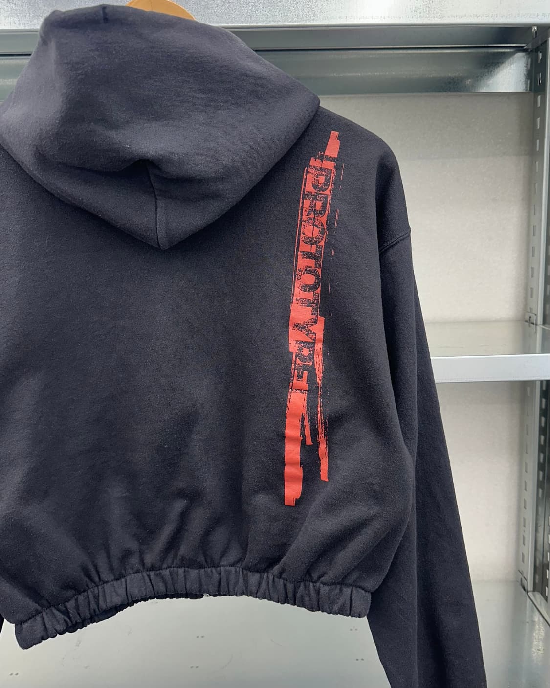 (WOMEN)챔피온 크롭 후드-M1470 상품이미지4