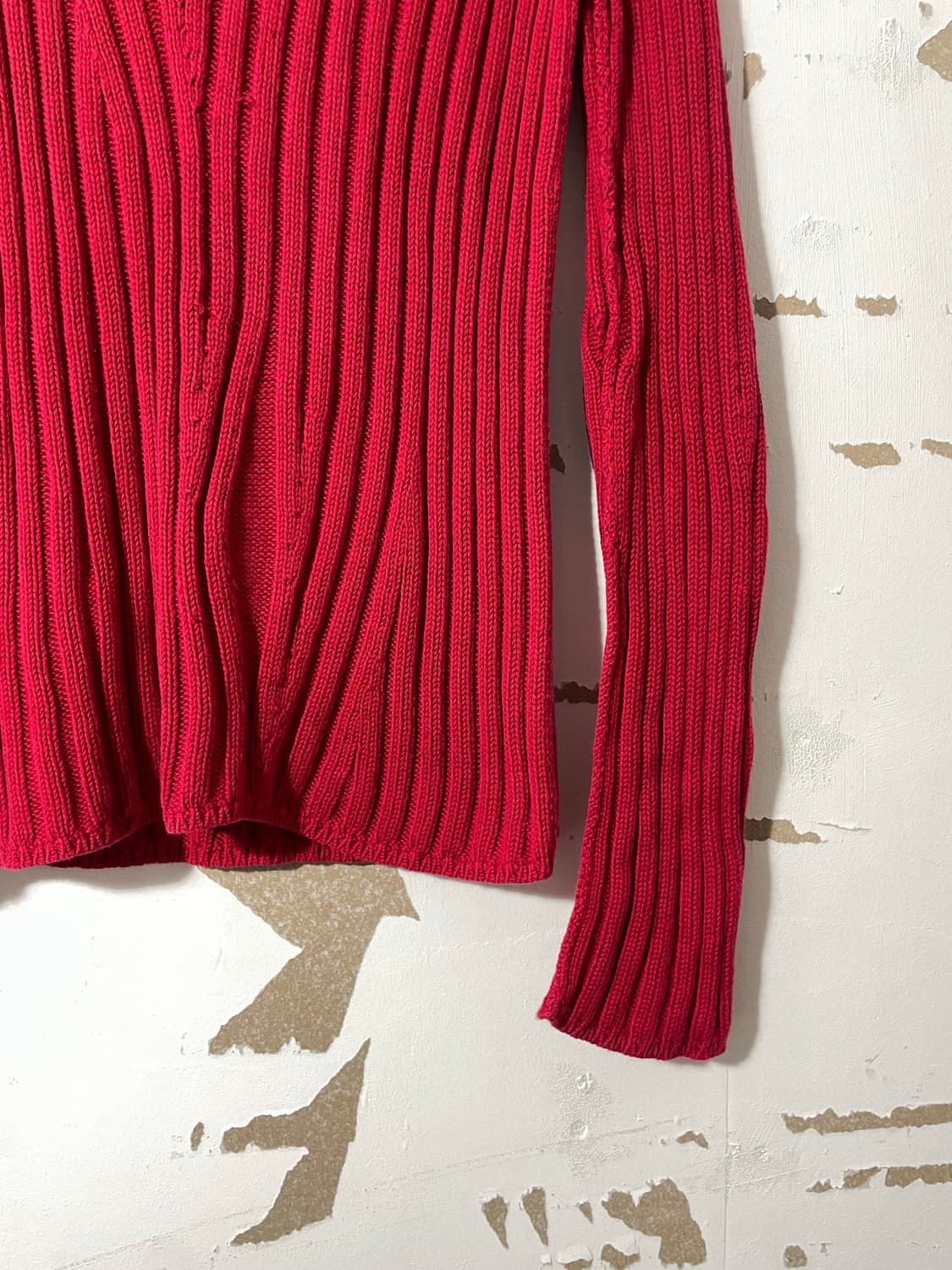 슬림핏 케이블 니트 상품이미지4