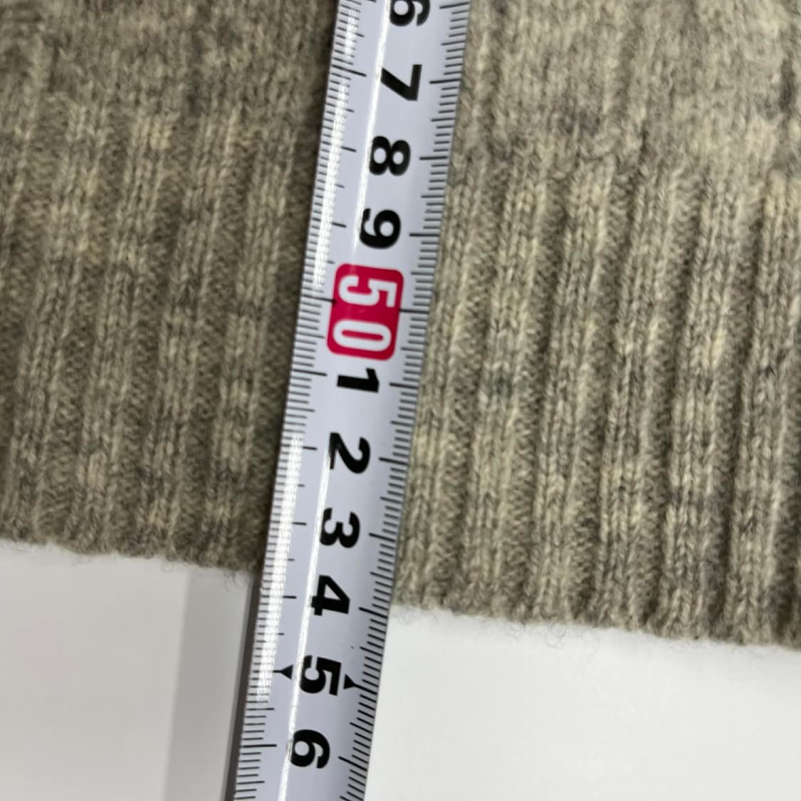 폴로 랄프로렌 울 캐시미어 프리미엄 케이블 니트 스웨터(L) 상품이미지8