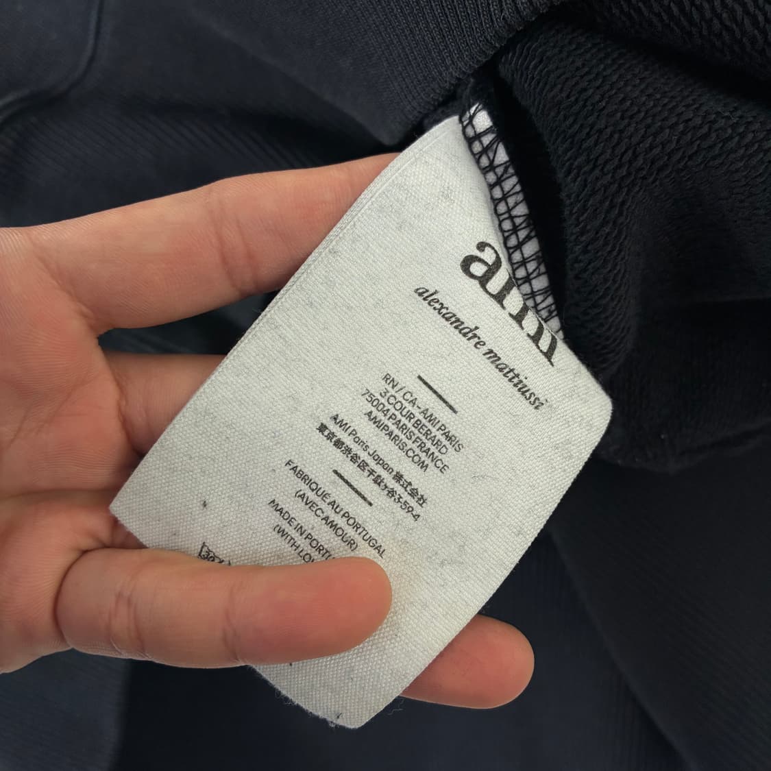 AmI 아미 파리 프랑스 맨투맨 상품이미지6