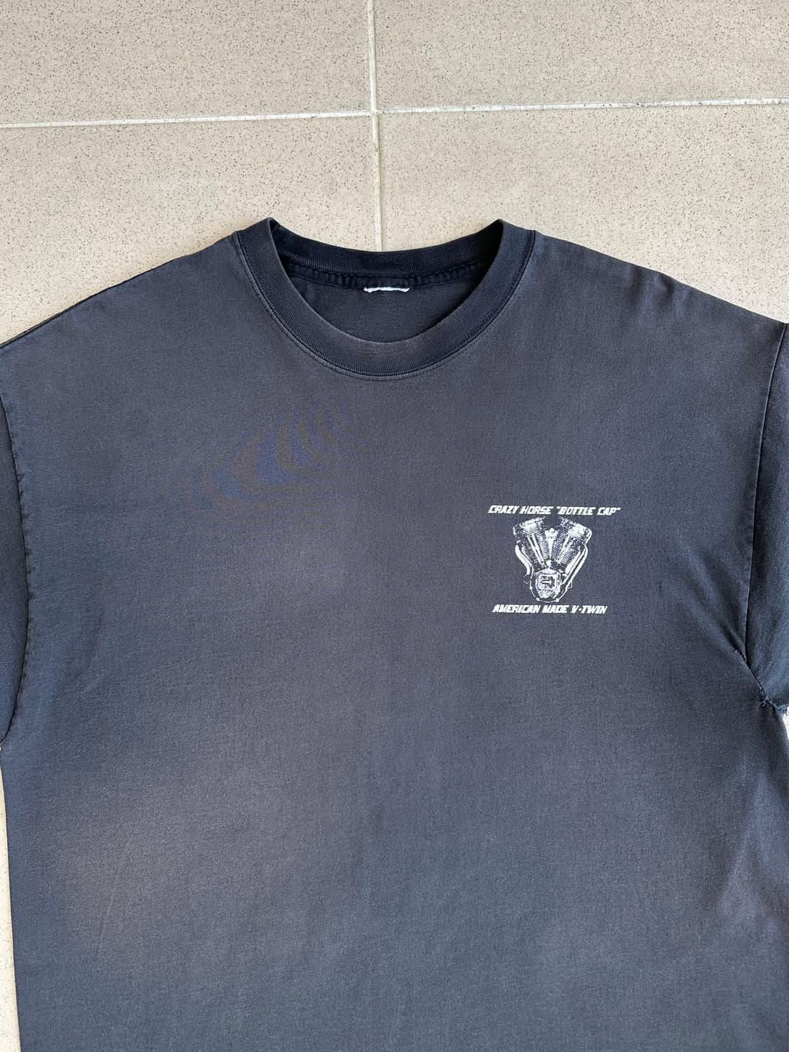 빈티지 모터사이클 티셔츠 XL 할리데이비슨 상품이미지4