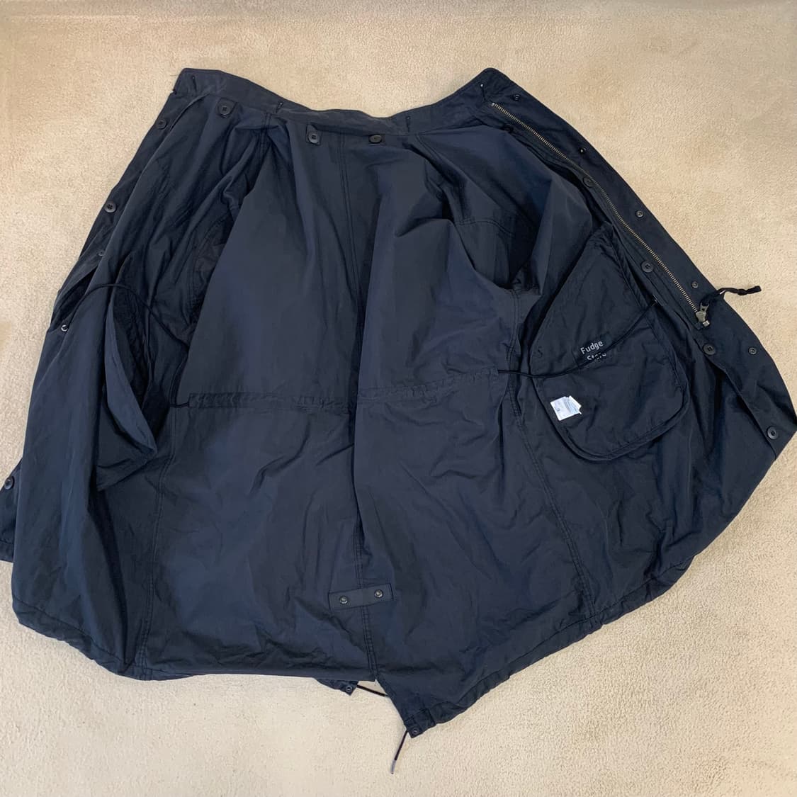 라퍼지스토어 m-65 피쉬테일 파카(L/블랙) 개파카 m65파카 상품이미지5