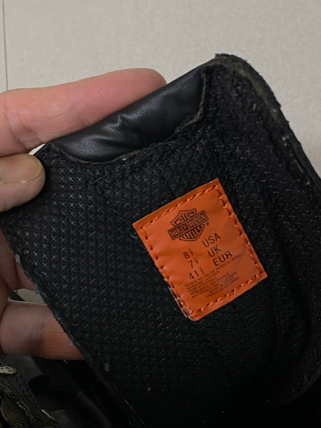 할리데이비슨 가죽부츠 us 8.5 (265) 상품이미지5