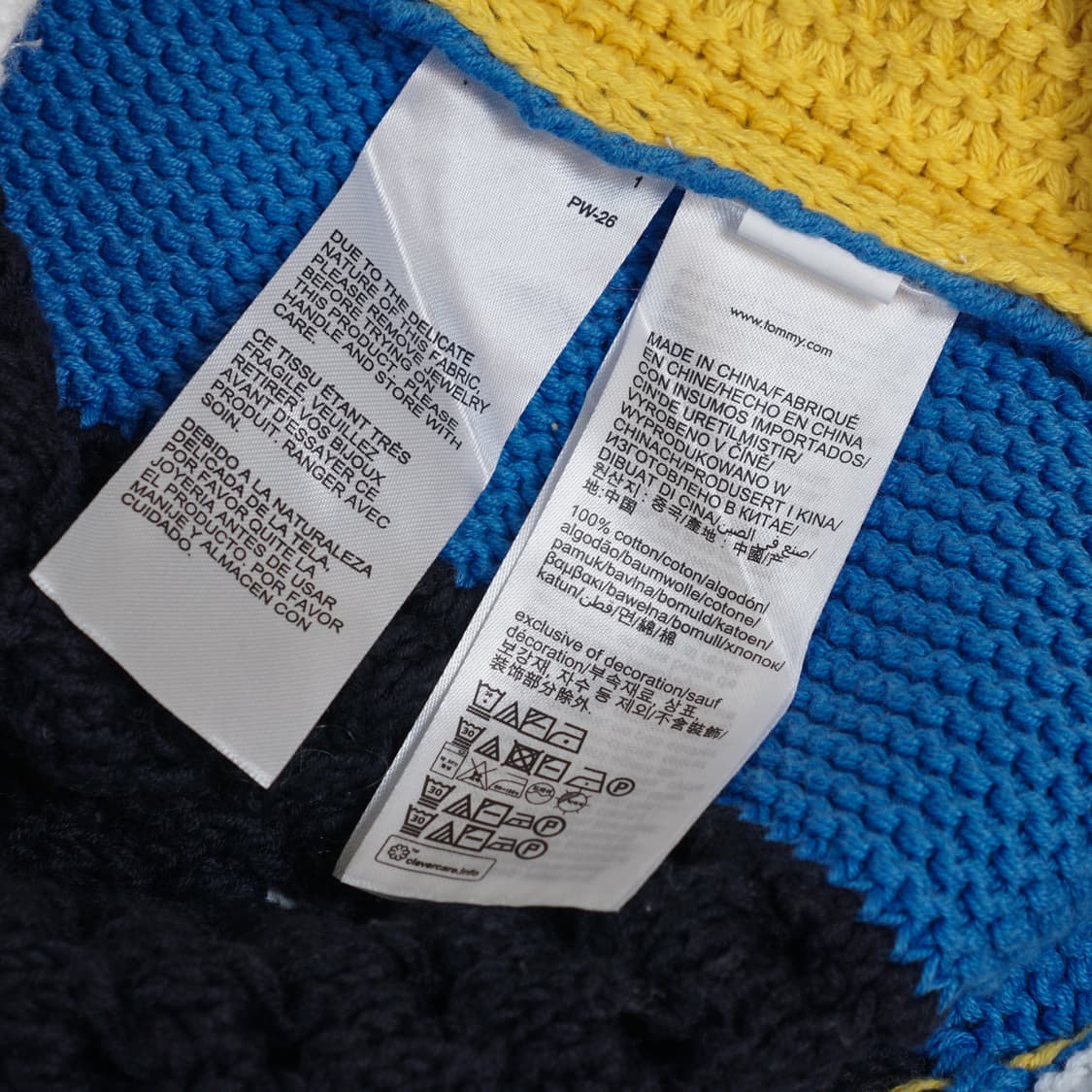 타미힐피거 컬렉션 24SS 멀티 컬러 니트 상품이미지9