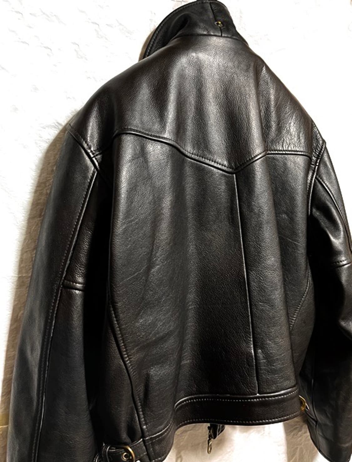 영국 더레더 컴퍼니 헤비 가죽 자켓 바이크 라이더 자켓 110정도 상품이미지3