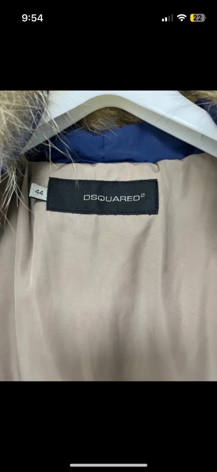 디스퀘어드2 라쿤퍼 방패패딩 급처 상품이미지4