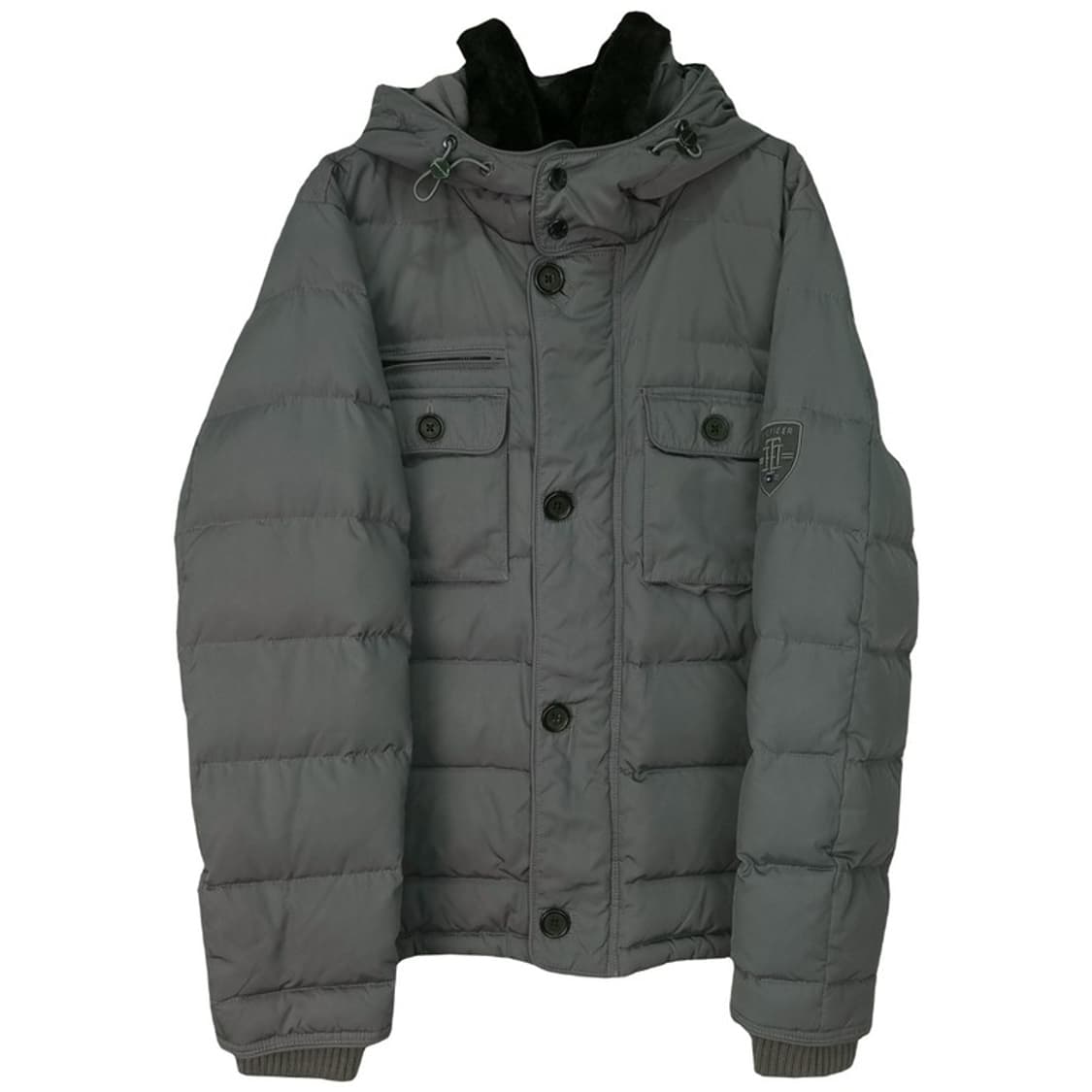 [타미힐피거] 투포켓 후드 경량 패딩 M18328 상품이미지2