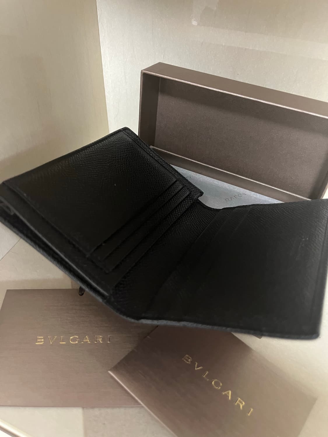 불가리 지갑(정품 상품이미지3