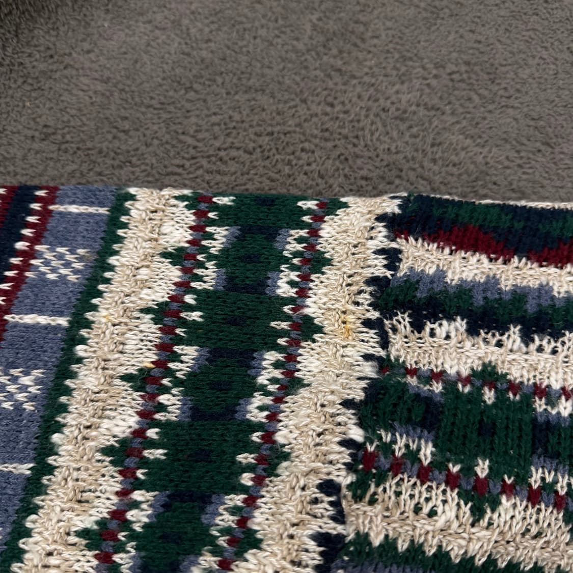 [ 정품/L ] 뉴에라 빈티지 케이블 니트티 상품이미지7