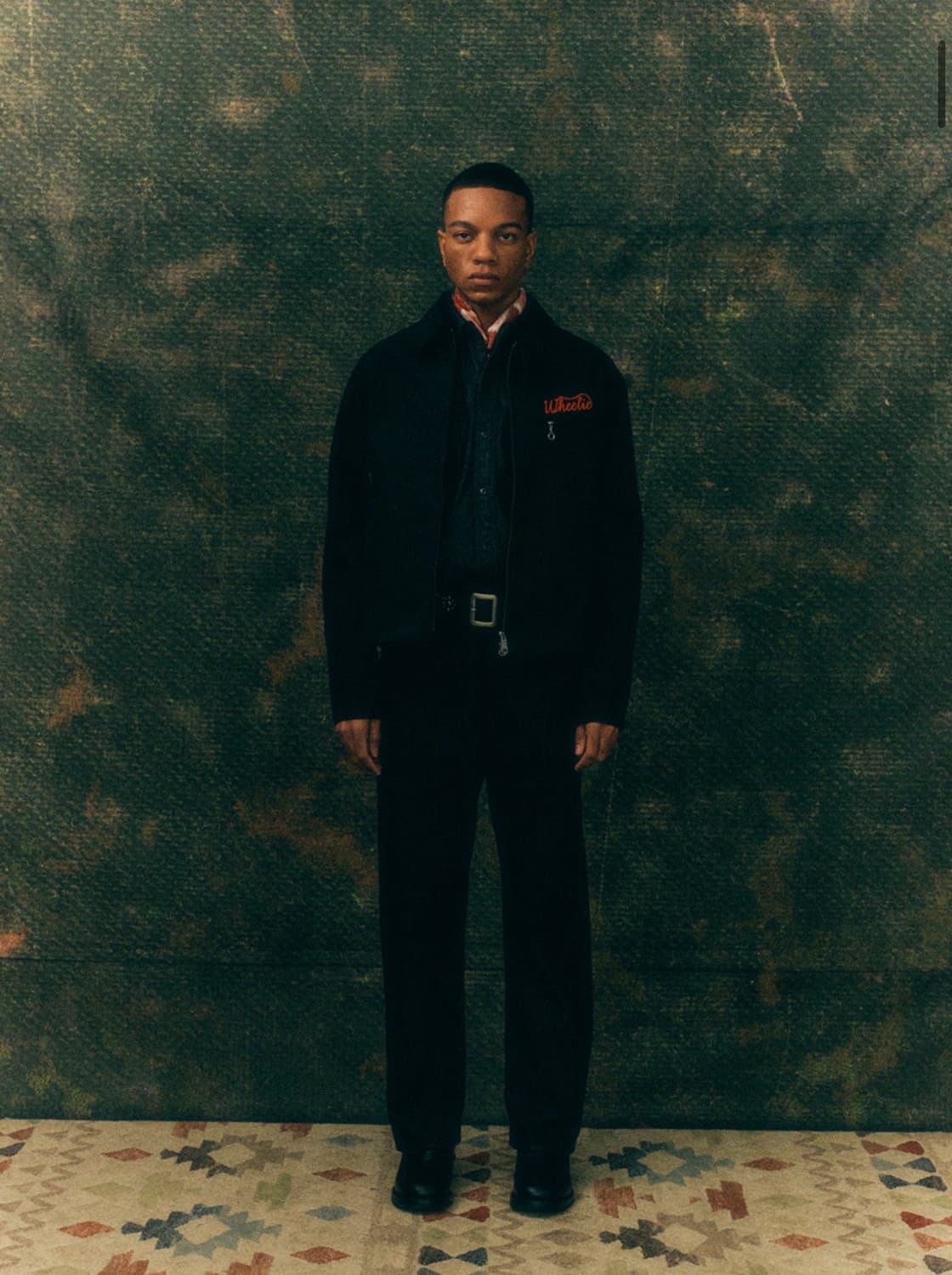 아웃스탠딩 - 드리즐러 자켓 블랙 M사이즈 상품이미지2