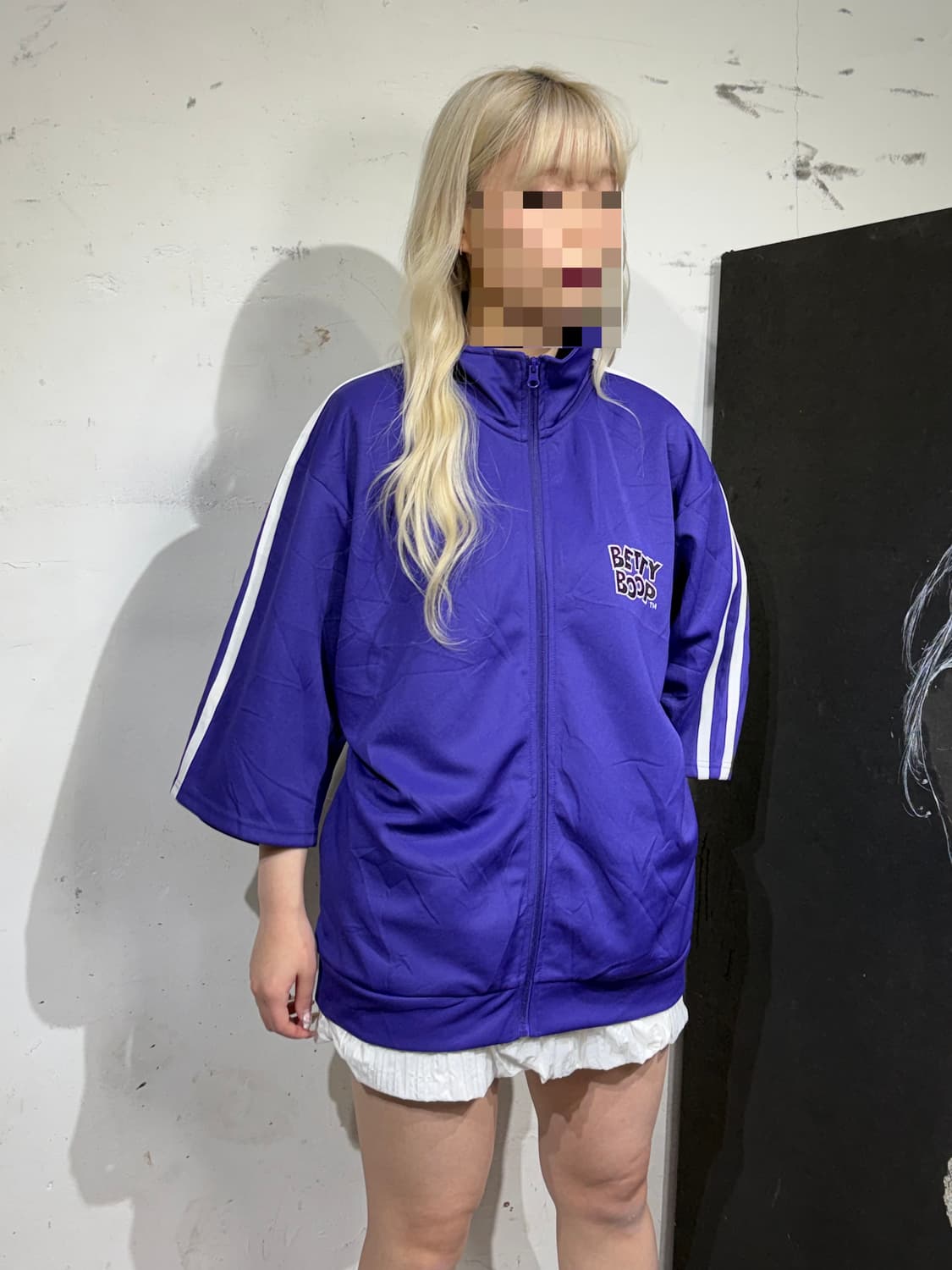 Jpn 베티붑 프린팅 오버핏 반팔 져지 XL 상품이미지5